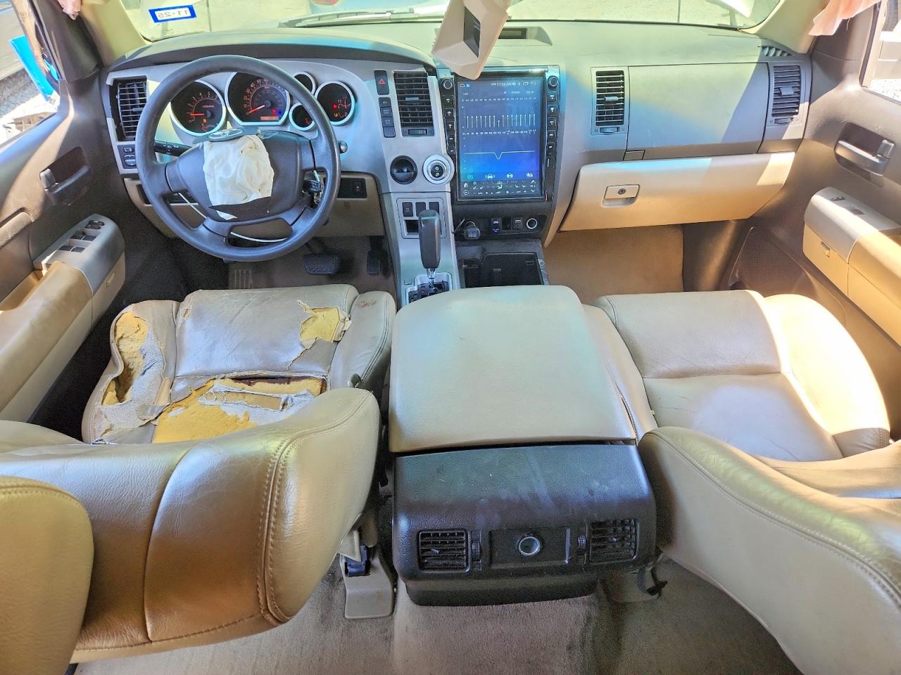 2007 Toyota Tundra Crewmax Sr5 Gold vin: 5TFEV54107X029944