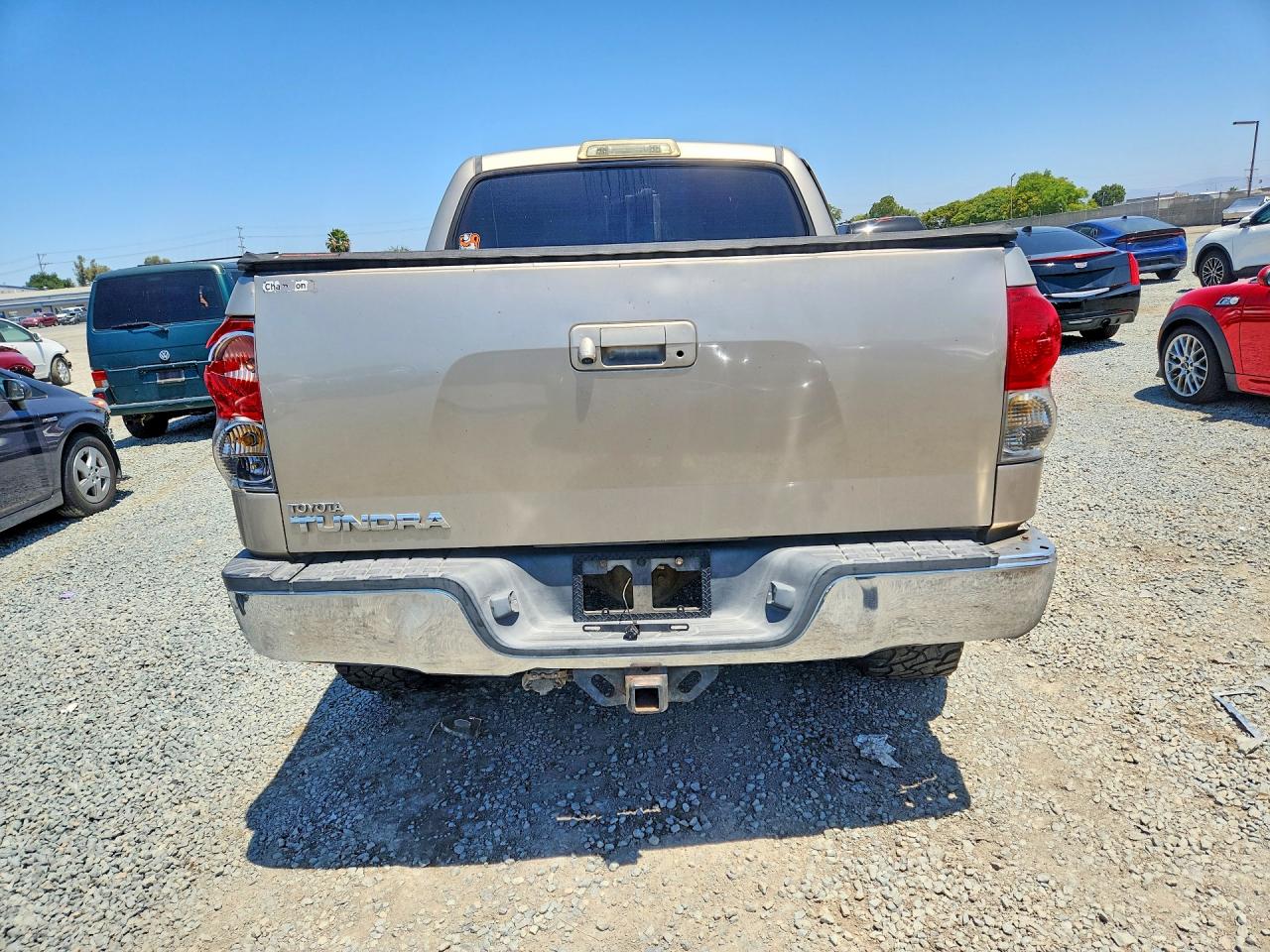2007 Toyota Tundra Crewmax Sr5 Gold vin: 5TFEV54107X029944
