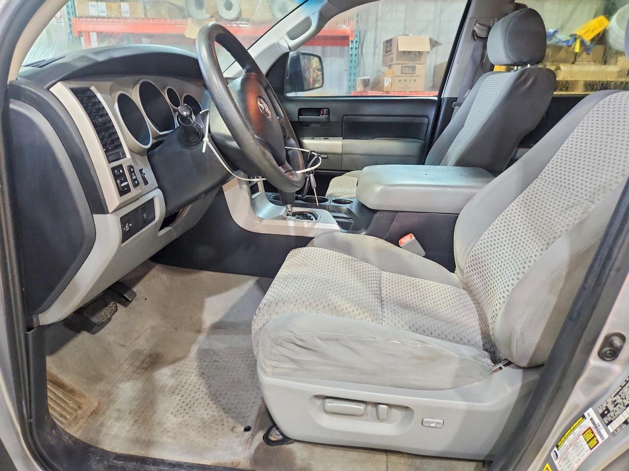 2008 Toyota Tundra Sr5 Gray vin: 5TFEV54108X053145