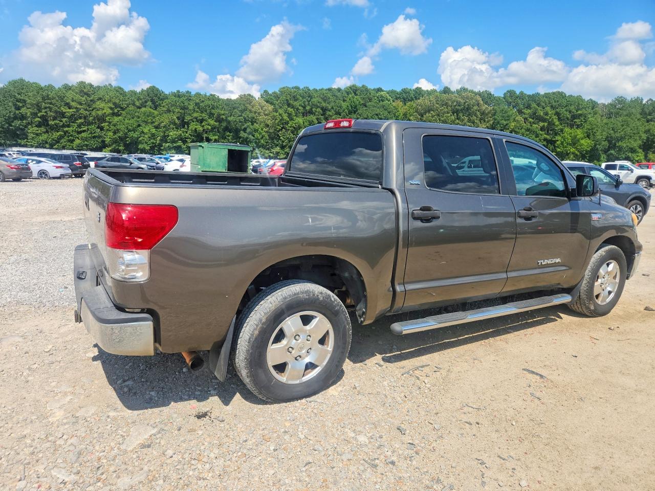 2008 Toyota Tundra Sr5 Brown vin: 5TFEV54128X034760