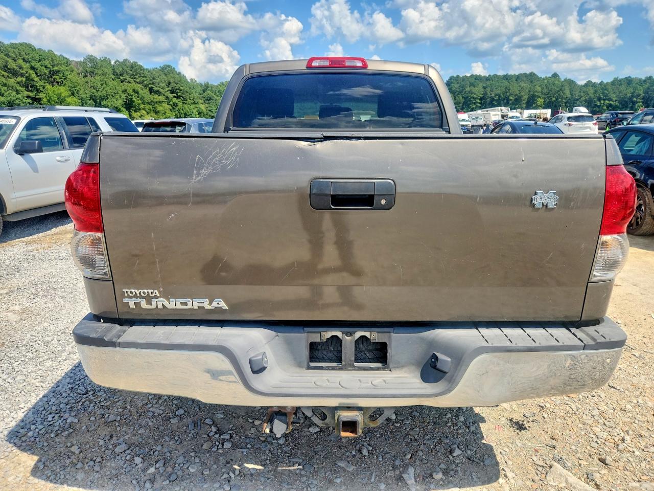 2008 Toyota Tundra Sr5 Brown vin: 5TFEV54128X034760