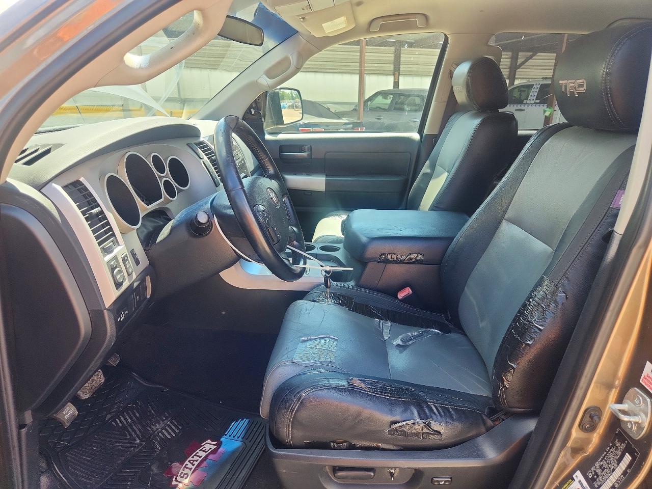 2008 Toyota Tundra Sr5 Brown vin: 5TFEV54128X034760
