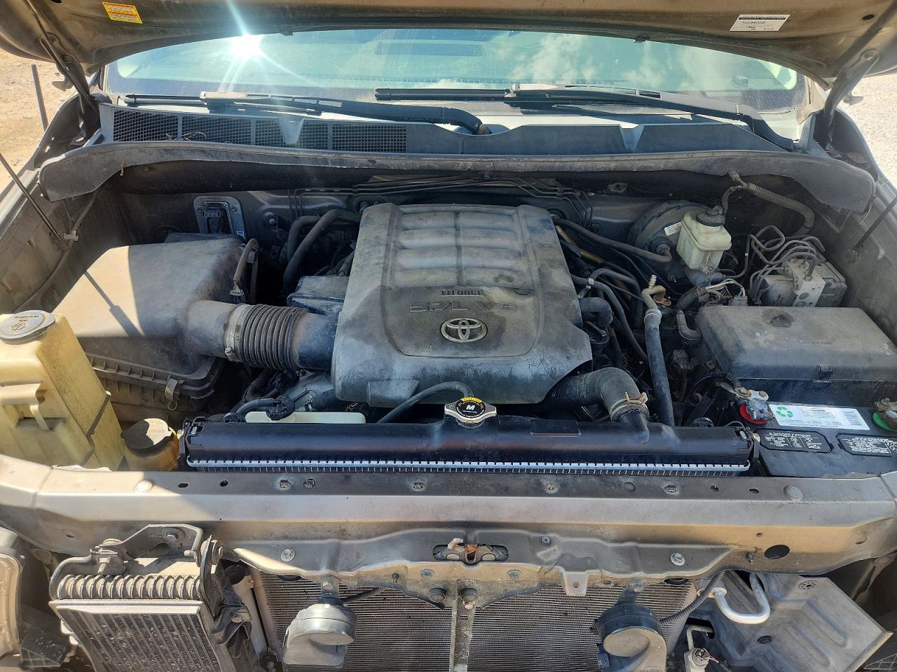 2008 Toyota Tundra Sr5 Brown vin: 5TFEV54128X034760