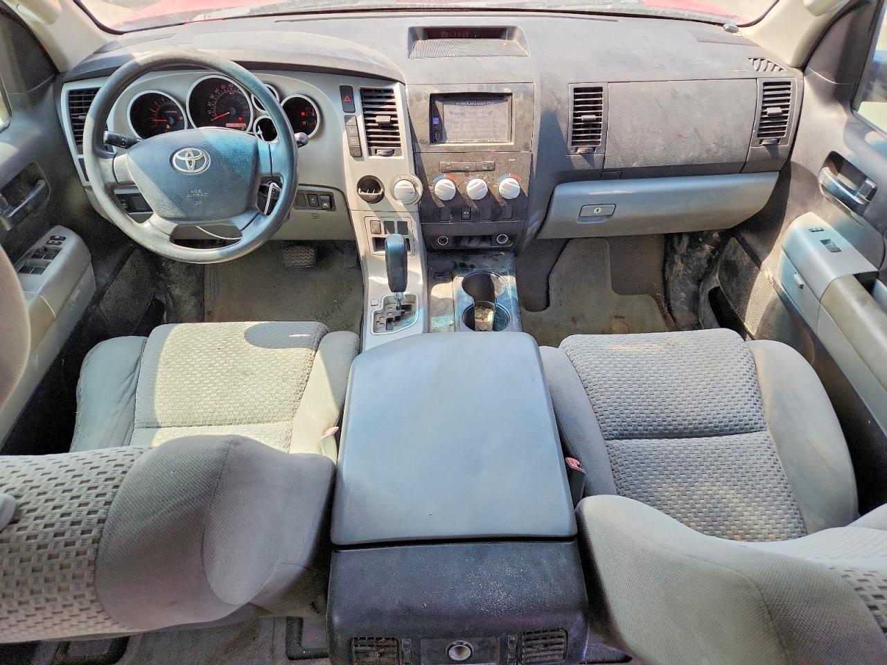 2008 Toyota Tundra Sr5 Red vin: 5TFEV54128X053096
