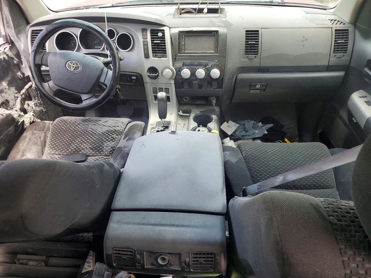2008 Toyota Tundra Sr5 Red vin: 5TFEV54128X059657