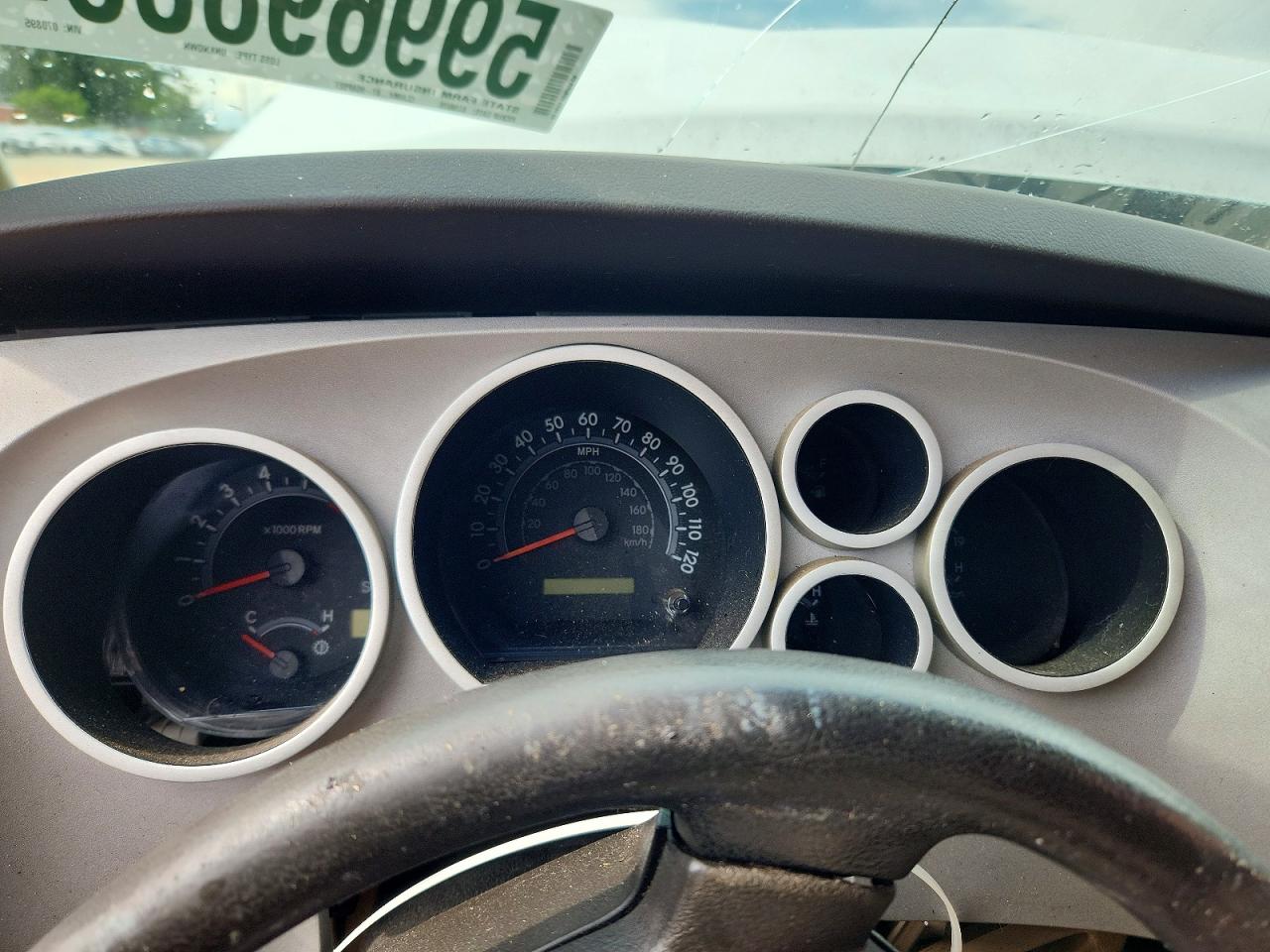 2009 Toyota Tundra Sr5 White vin: 5TFEV54159X070895