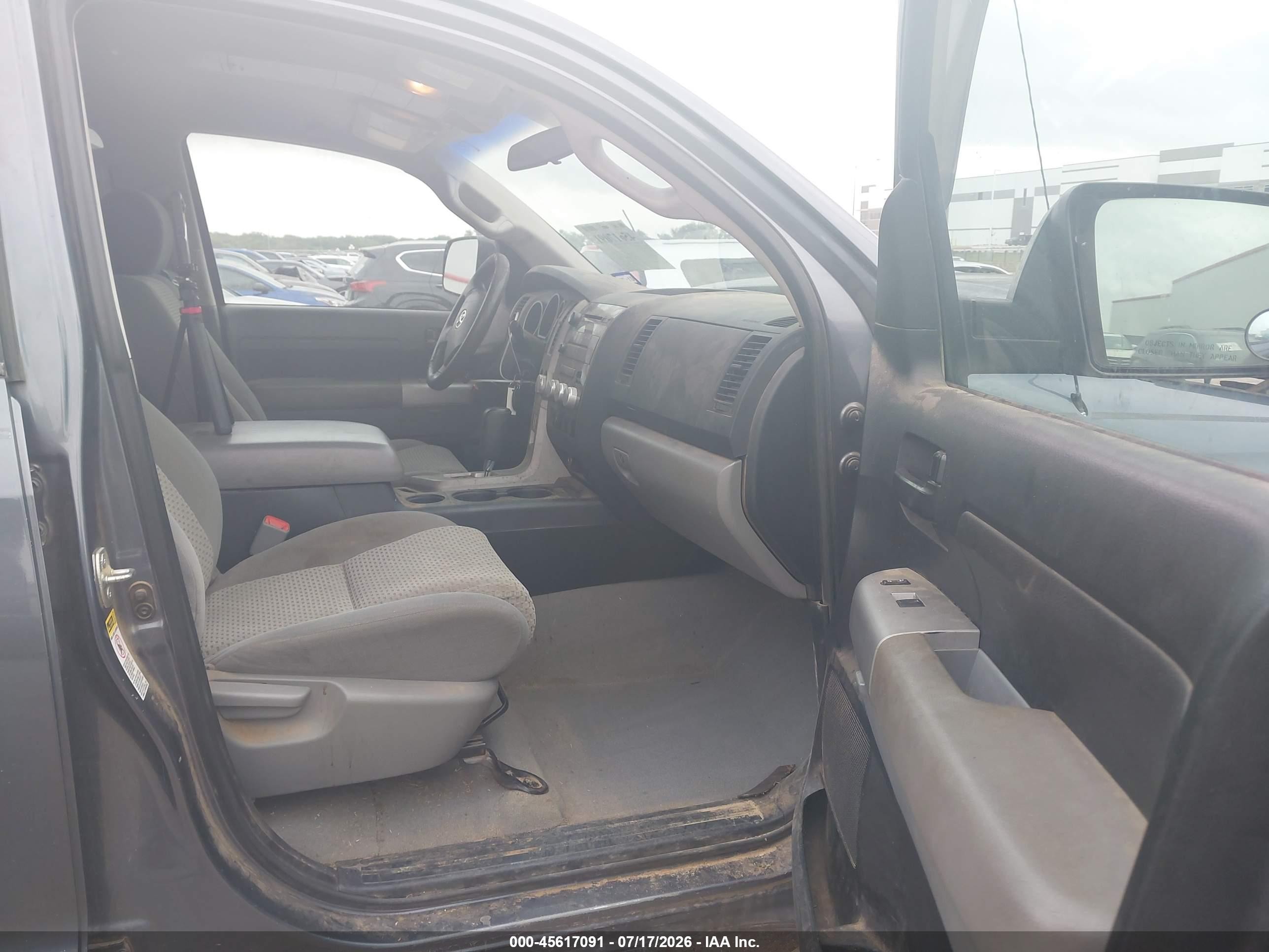 2007 Toyota Tundra Sr5 5.7l V8 Dark Blue vin: 5TFEV54197X031322
