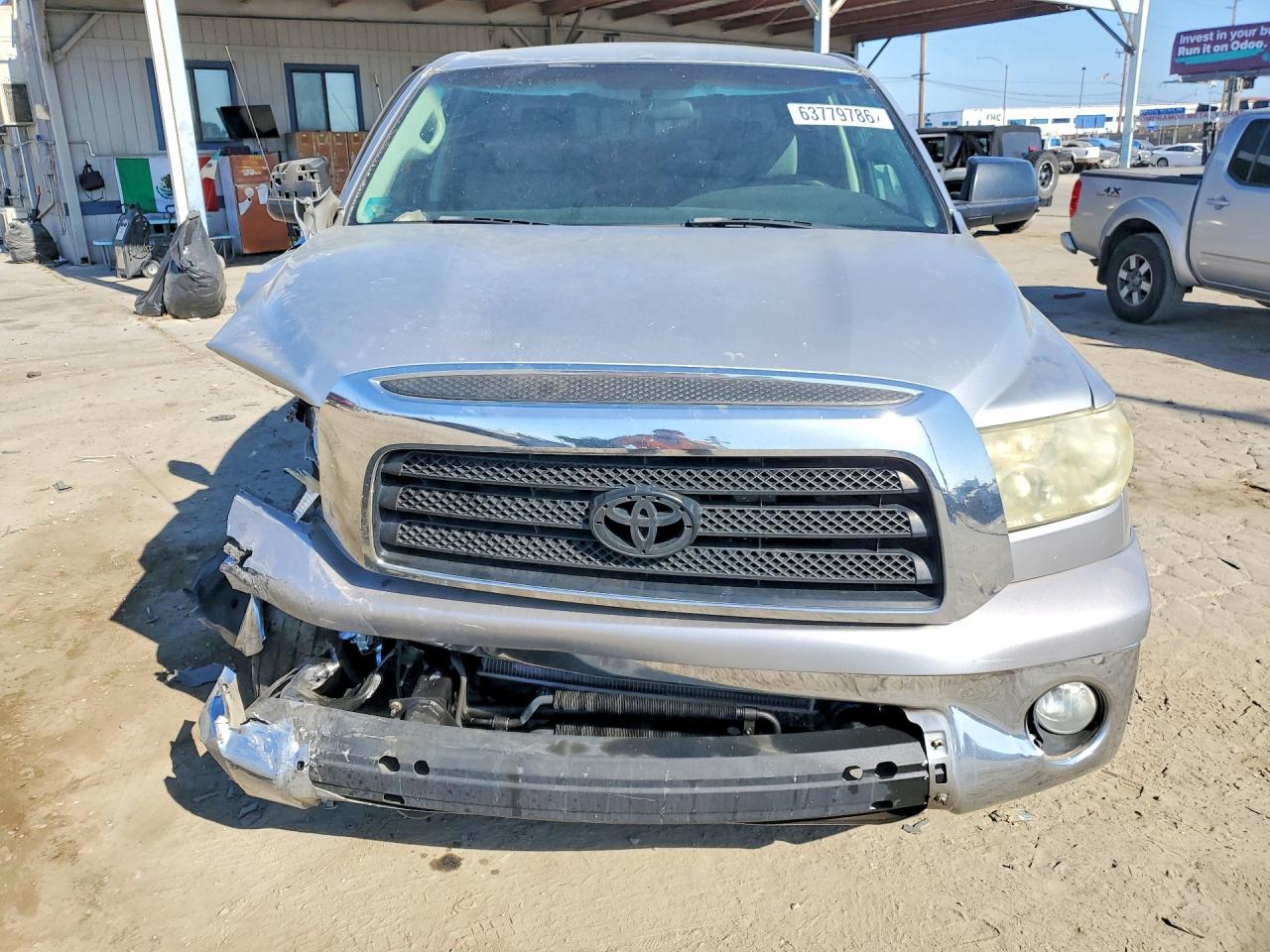 2008 Toyota Tundra Sr5 Серебряный vin: 5TFEV54198X038840