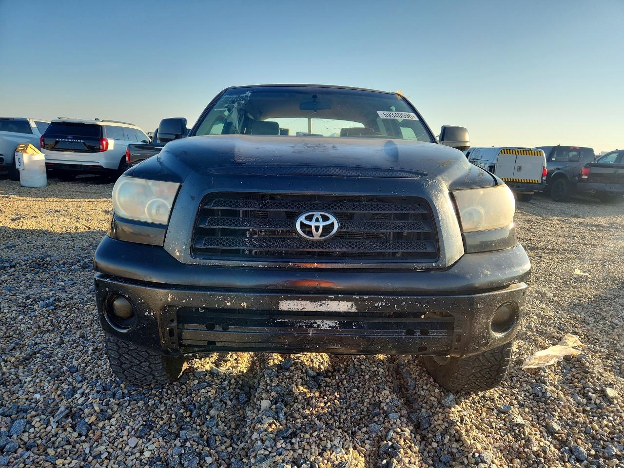 2008 Toyota Tundra Sr5 Black vin: 5TFEV54198X050440