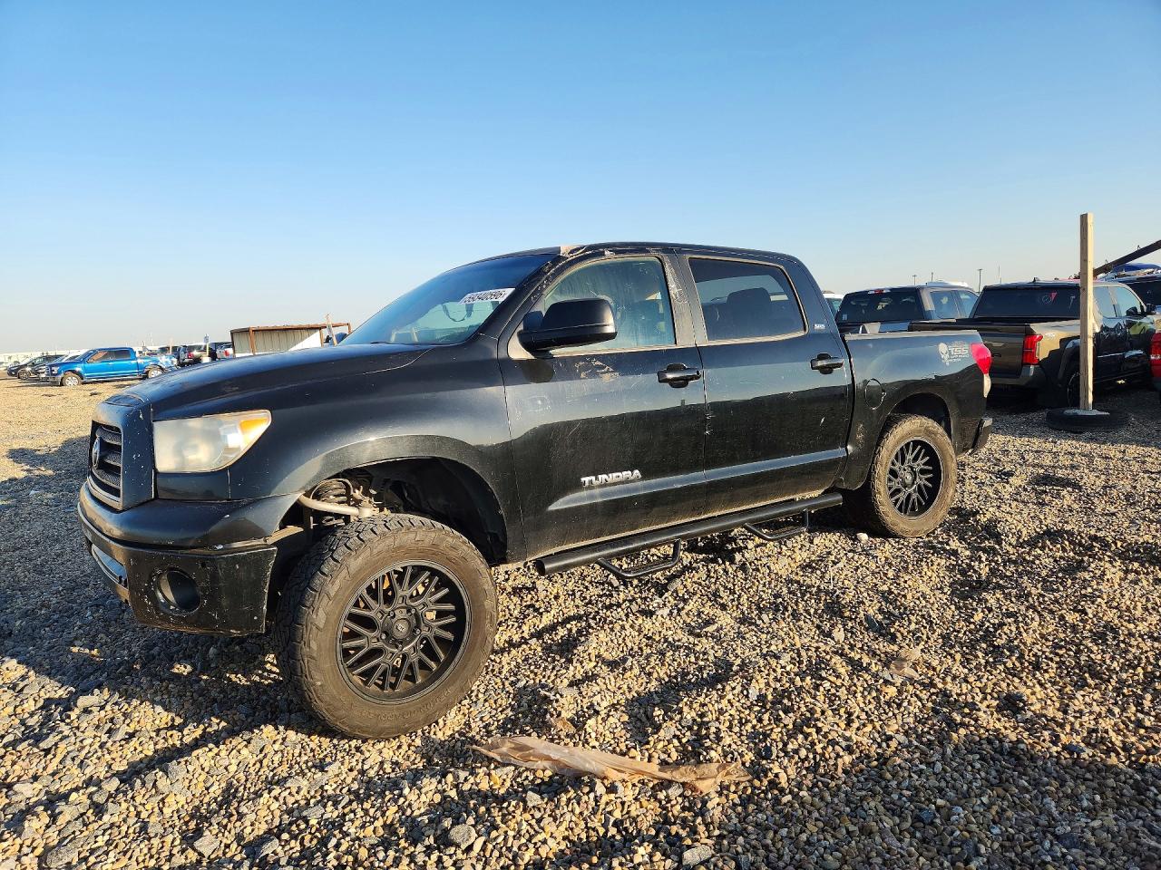 2008 Toyota Tundra Sr5 Black vin: 5TFEV54198X050440