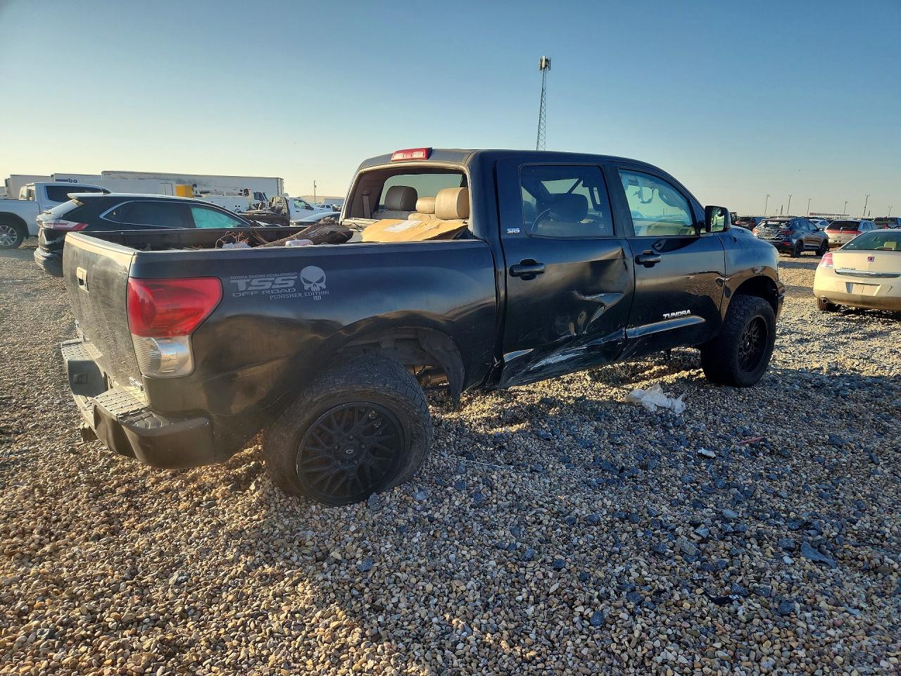 2008 Toyota Tundra Sr5 Black vin: 5TFEV54198X050440