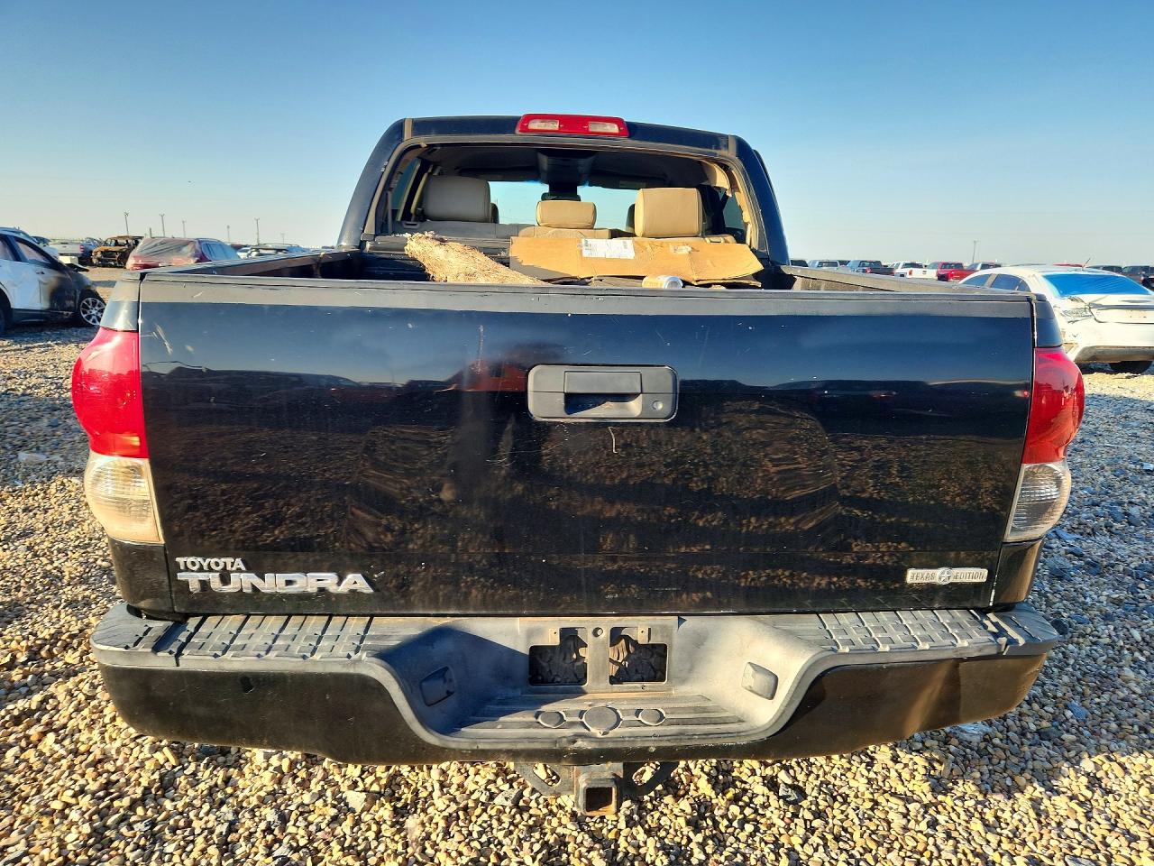 2008 Toyota Tundra Sr5 Black vin: 5TFEV54198X050440