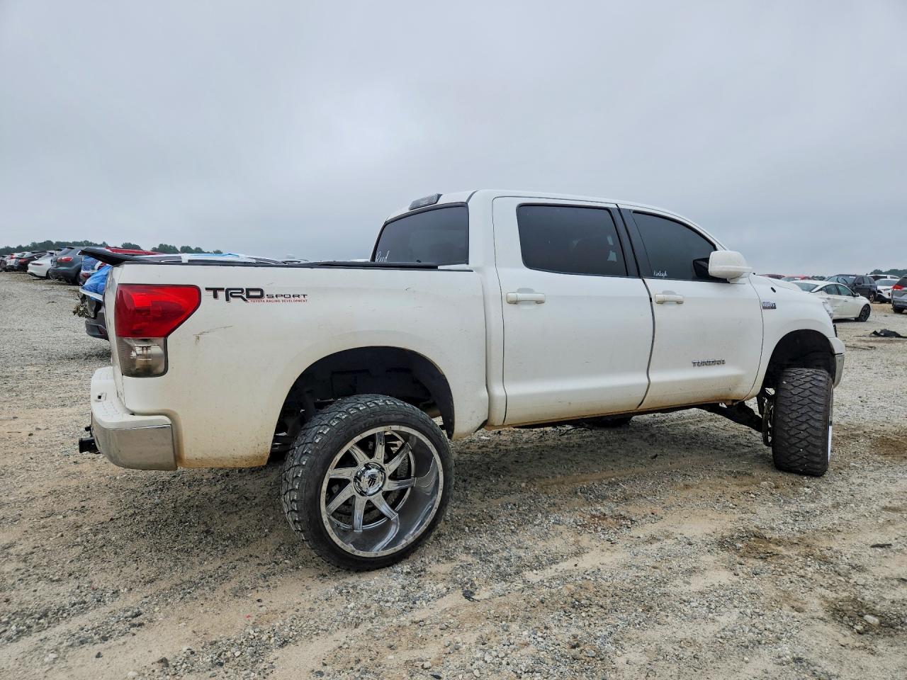 2008 Toyota Tundra Grade White vin: 5TFEV54198X058649