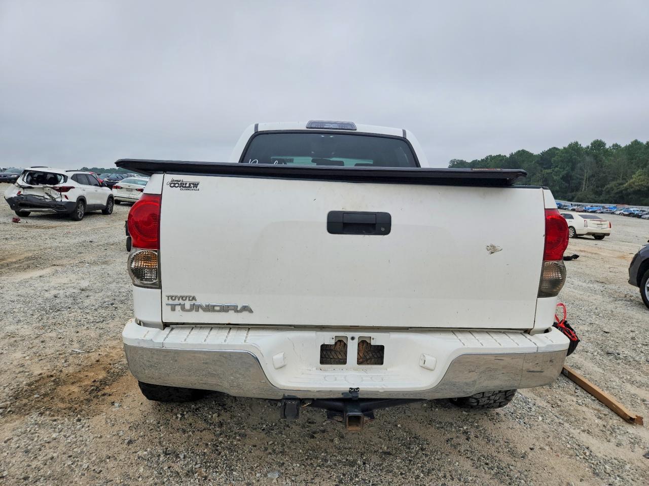 2008 Toyota Tundra Grade White vin: 5TFEV54198X058649