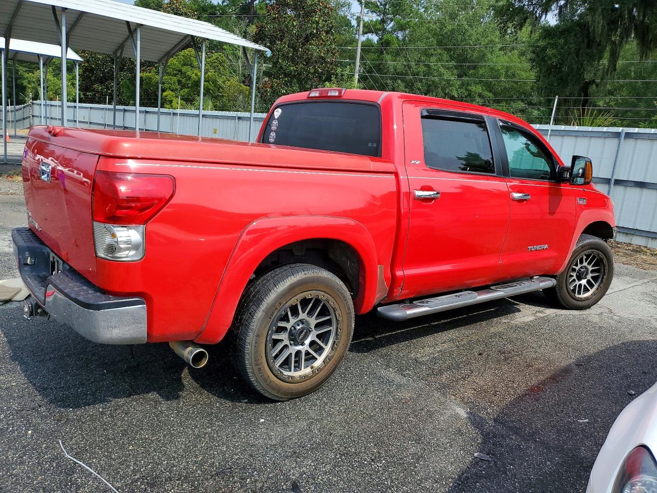 2007 Toyota Tundra Sr5 Красный vin: 5TFEV541X7X028090