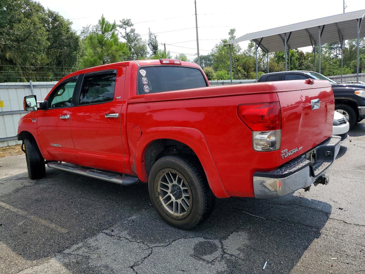 2007 Toyota Tundra Sr5 Красный vin: 5TFEV541X7X028090