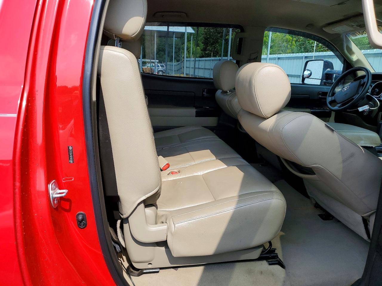 2007 Toyota Tundra Sr5 Красный vin: 5TFEV541X7X028090