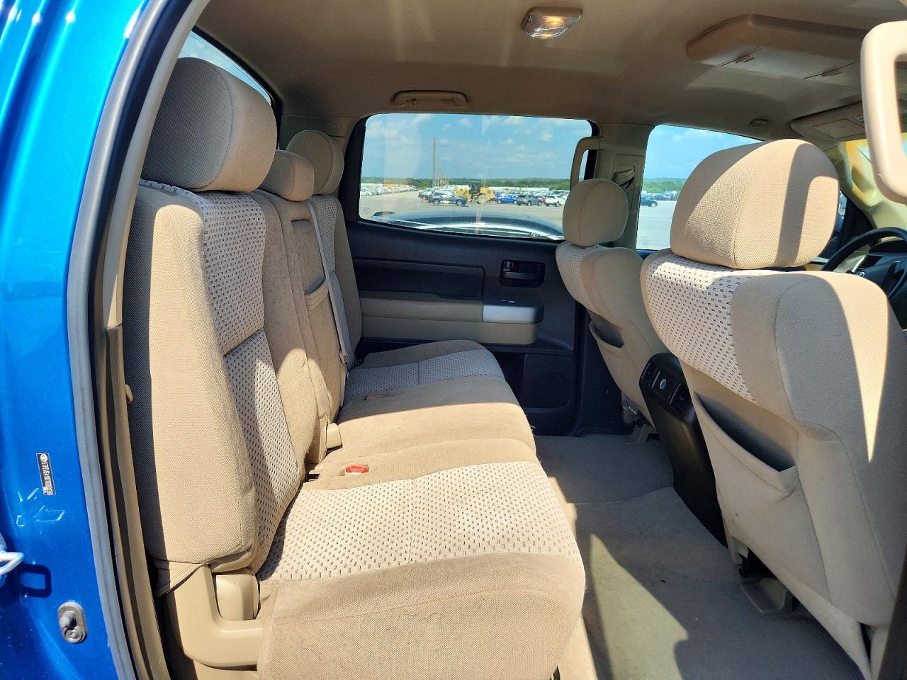 2007 Toyota Tundra Crewmax Sr5 Blue vin: 5TFEV541X7X030339
