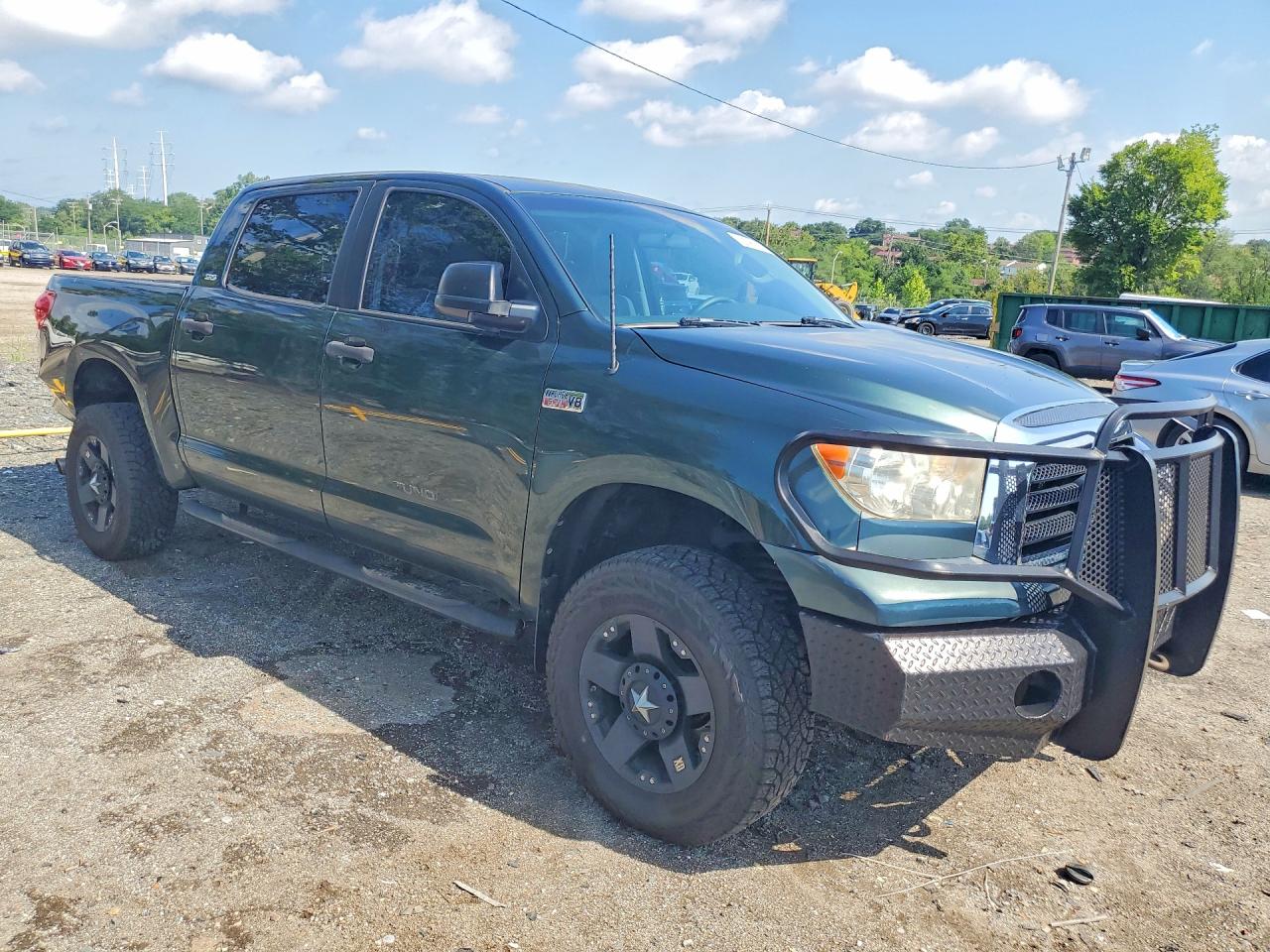 2008 Toyota Tundra Sr5 Green vin: 5TFEV541X8X063181