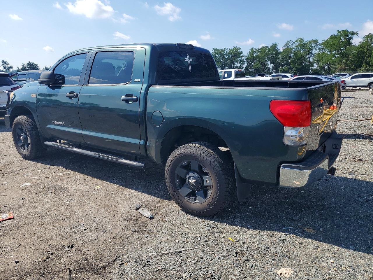 2008 Toyota Tundra Sr5 Green vin: 5TFEV541X8X063181