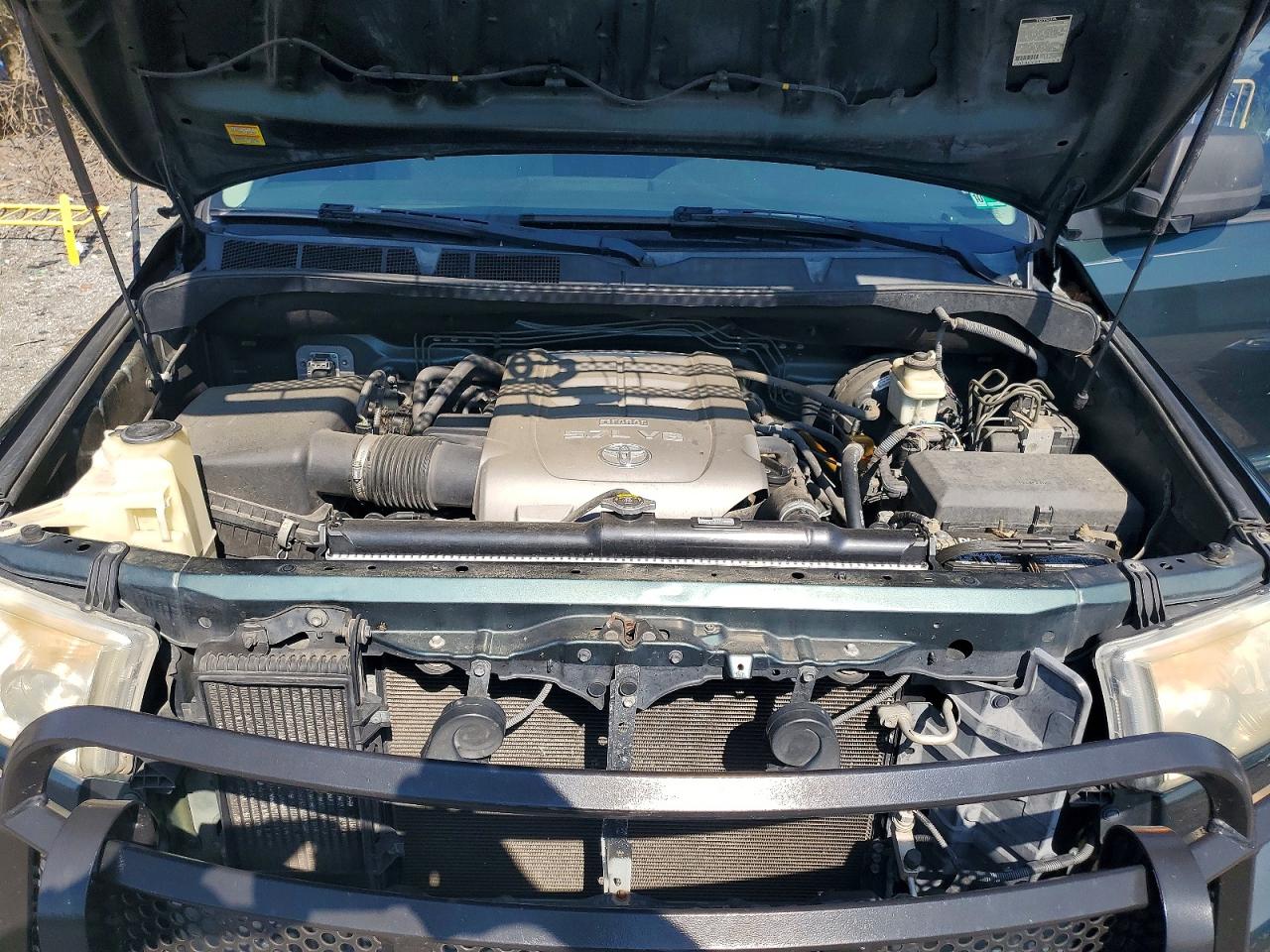 2008 Toyota Tundra Sr5 Green vin: 5TFEV541X8X063181