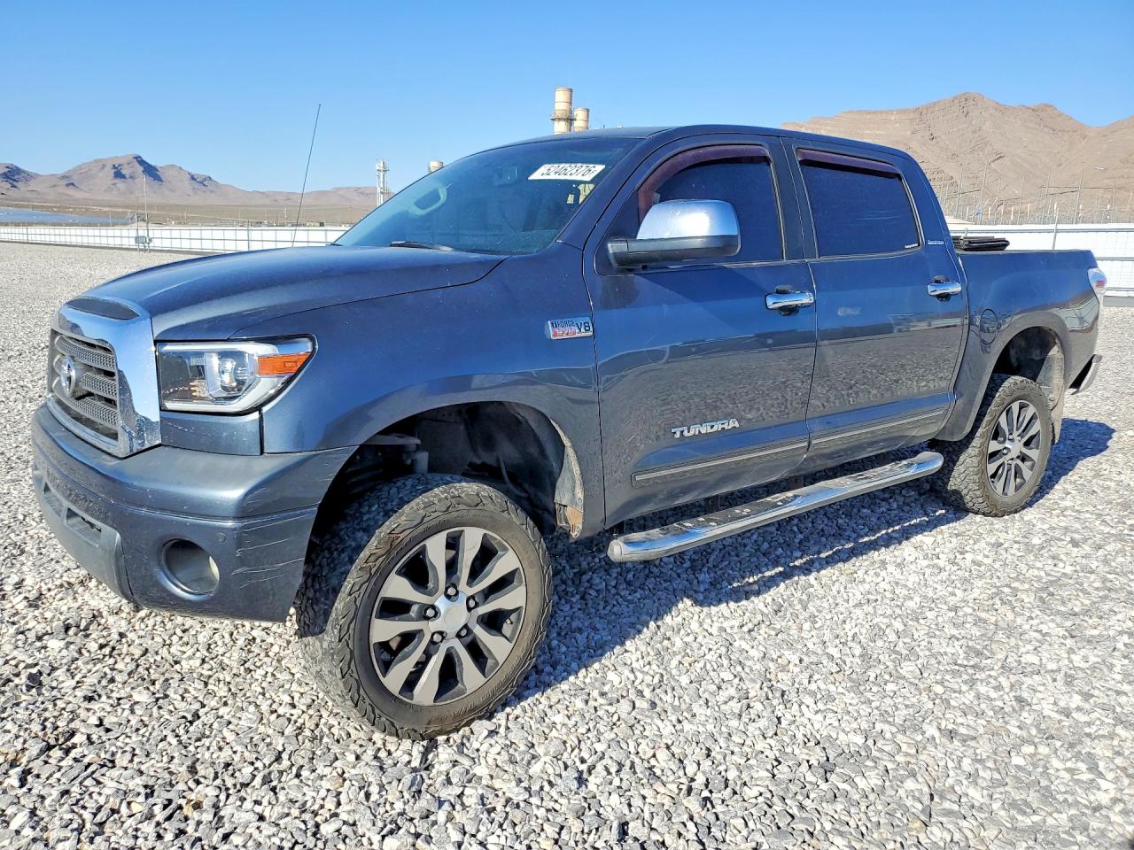 2008 Toyota Tundra Crewmax Limited Gray vin: 5TFEV58138X039721