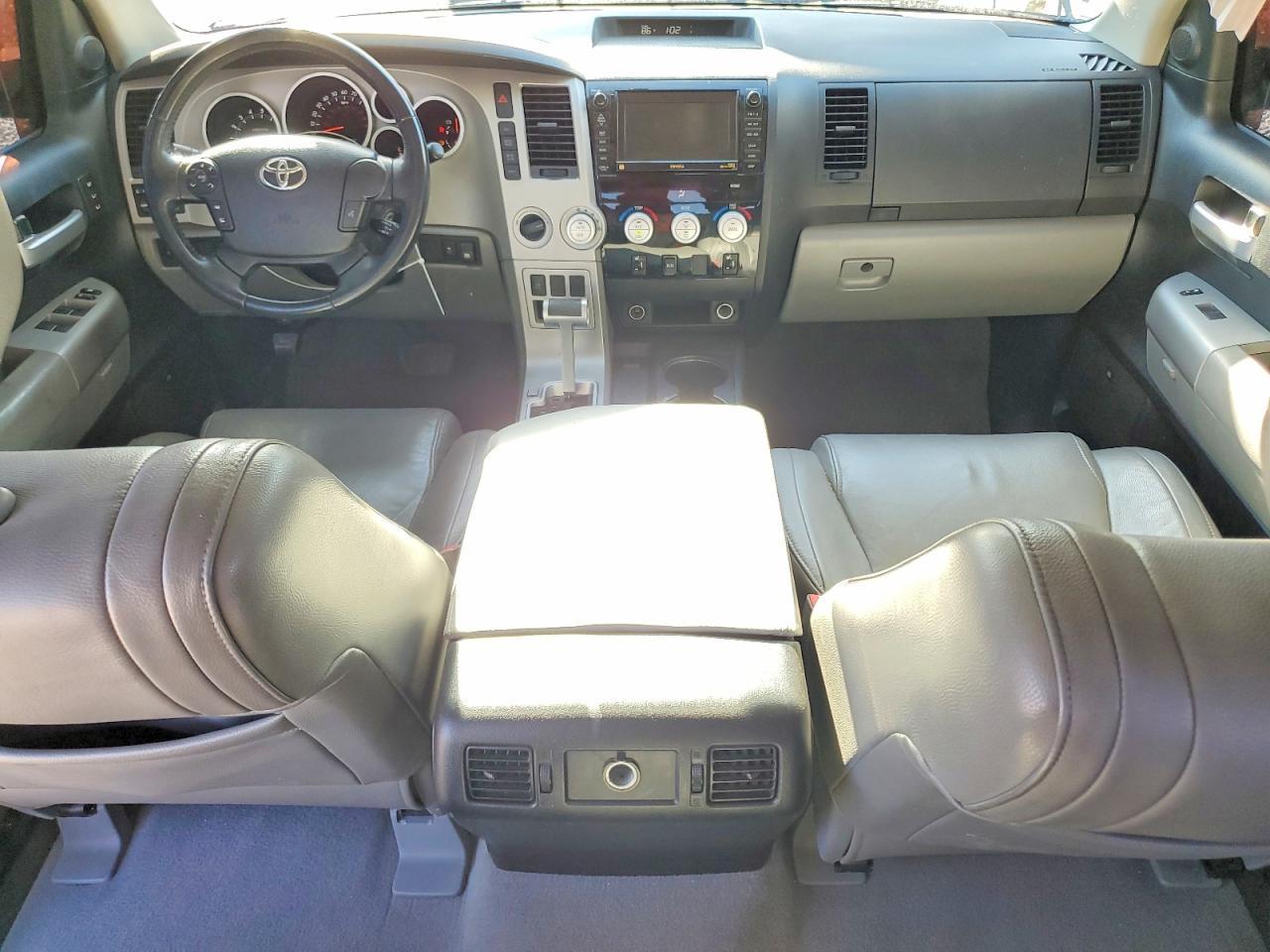 2008 Toyota Tundra Crewmax Limited Gray vin: 5TFEV58138X039721