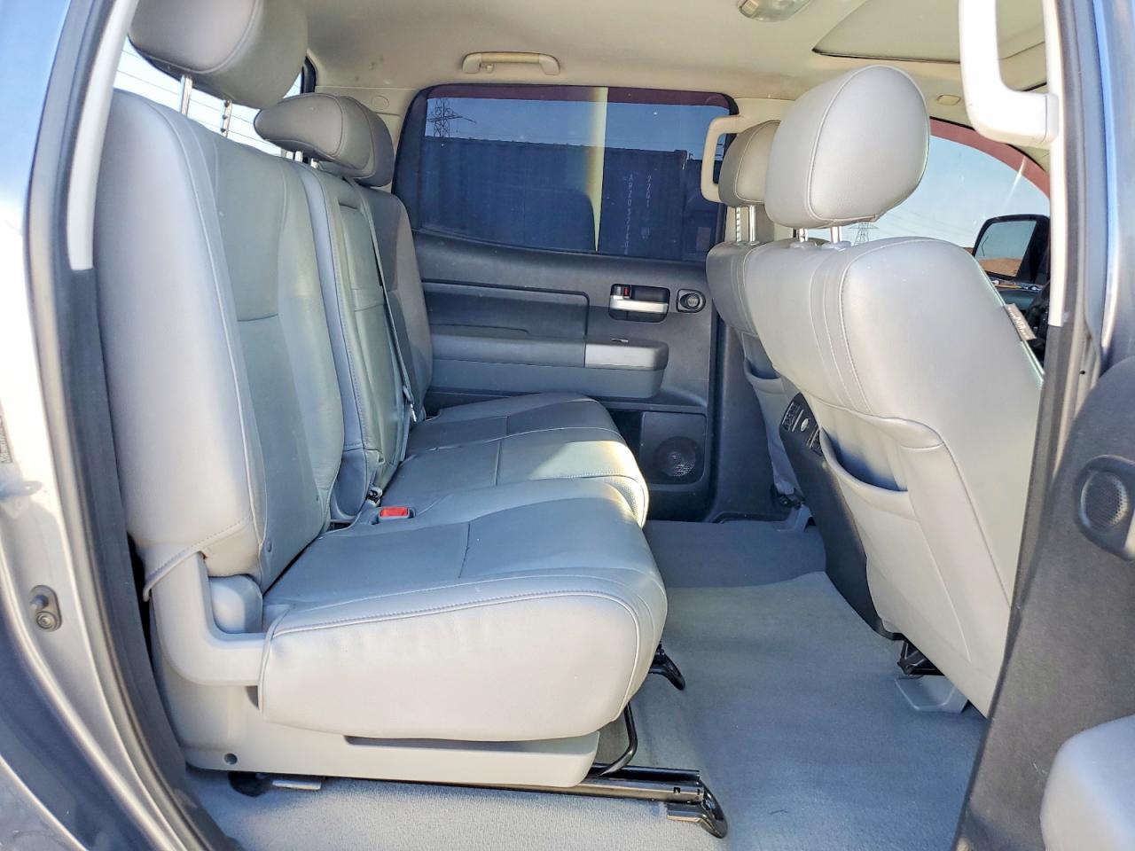 2008 Toyota Tundra Crewmax Limited Gray vin: 5TFEV58138X039721