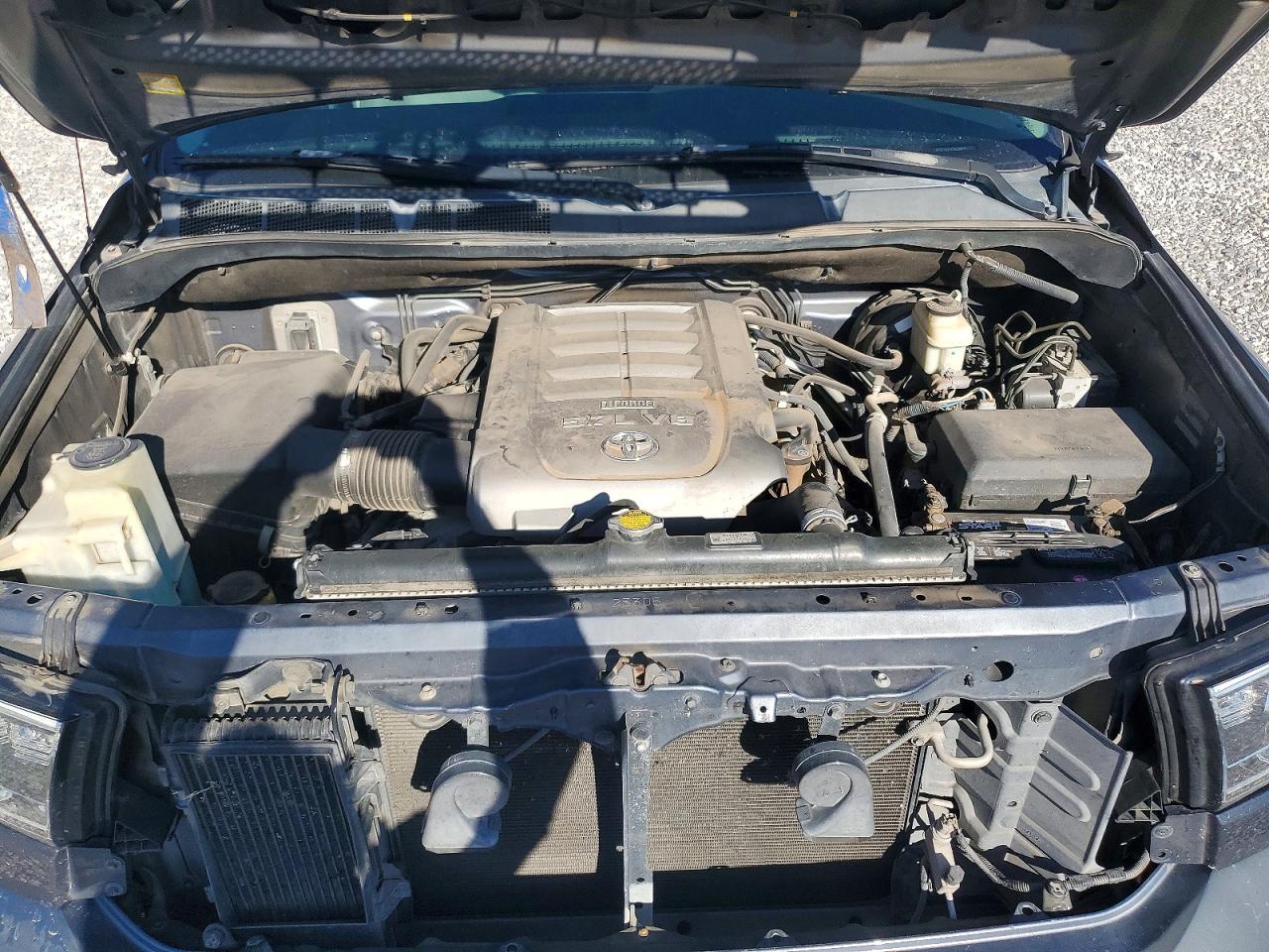 2008 Toyota Tundra Crewmax Limited Gray vin: 5TFEV58138X039721