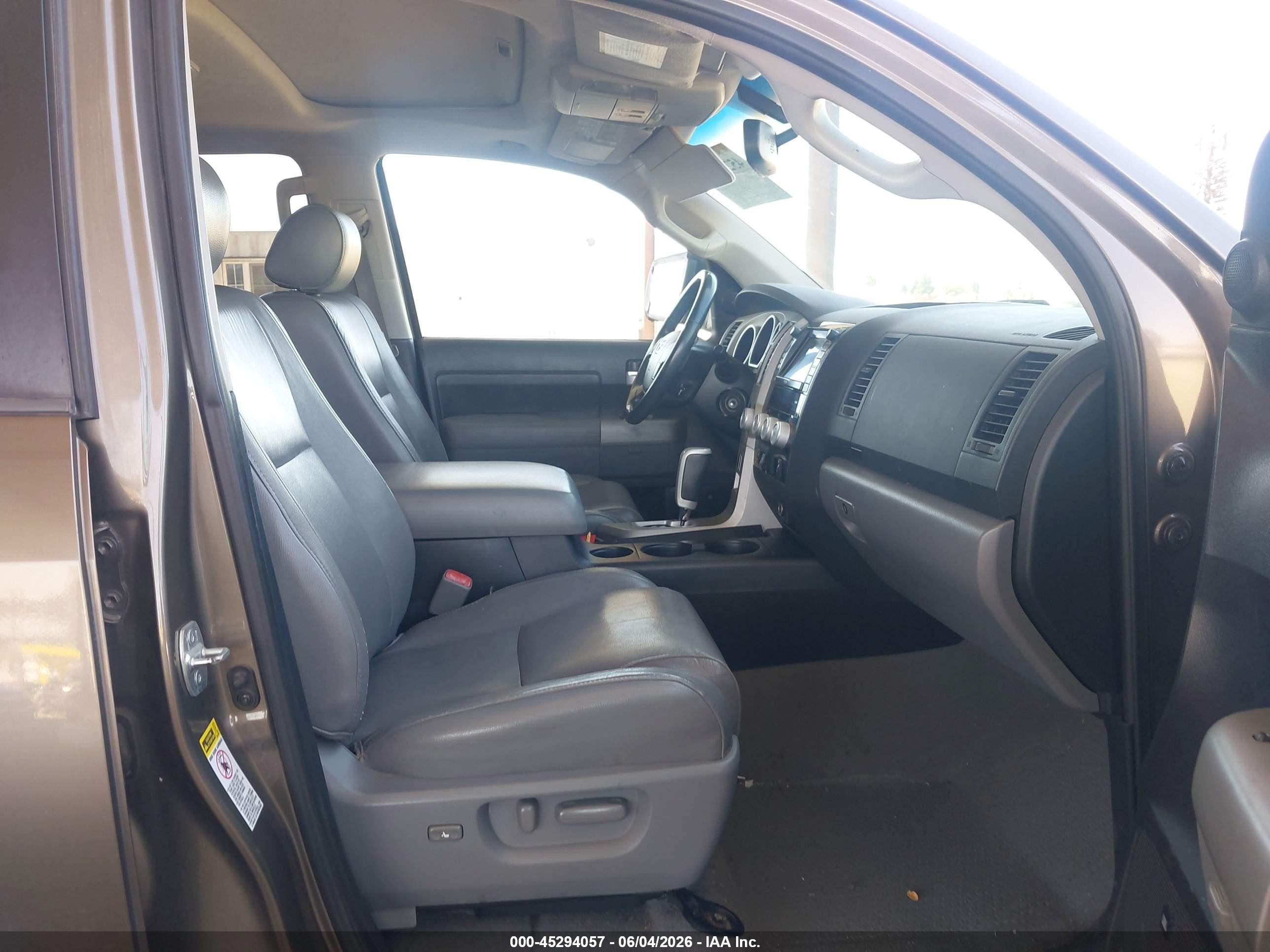 2008 Toyota Tundra Limited 5.7l V8 Brown vin: 5TFEV58158X066984