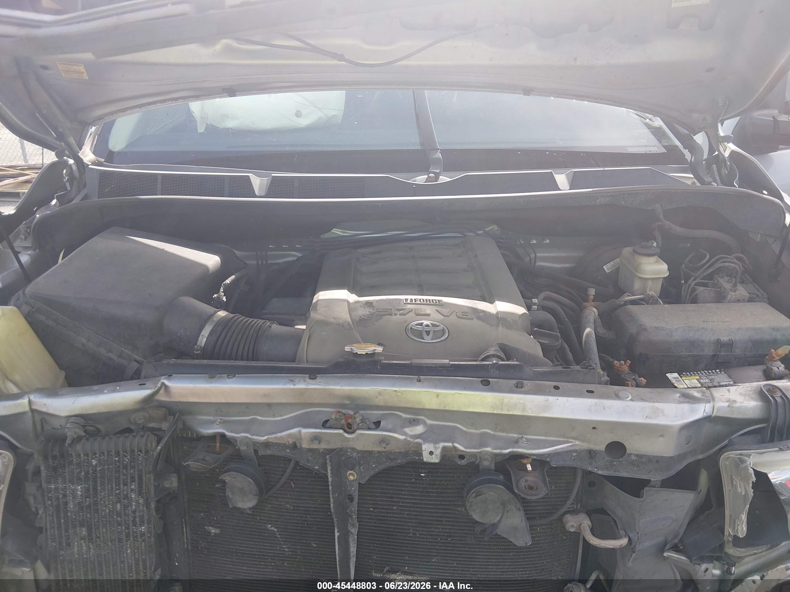 2007 Toyota Tundra Limited 5.7l V8 Silver vin: 5TFEV58177X032138