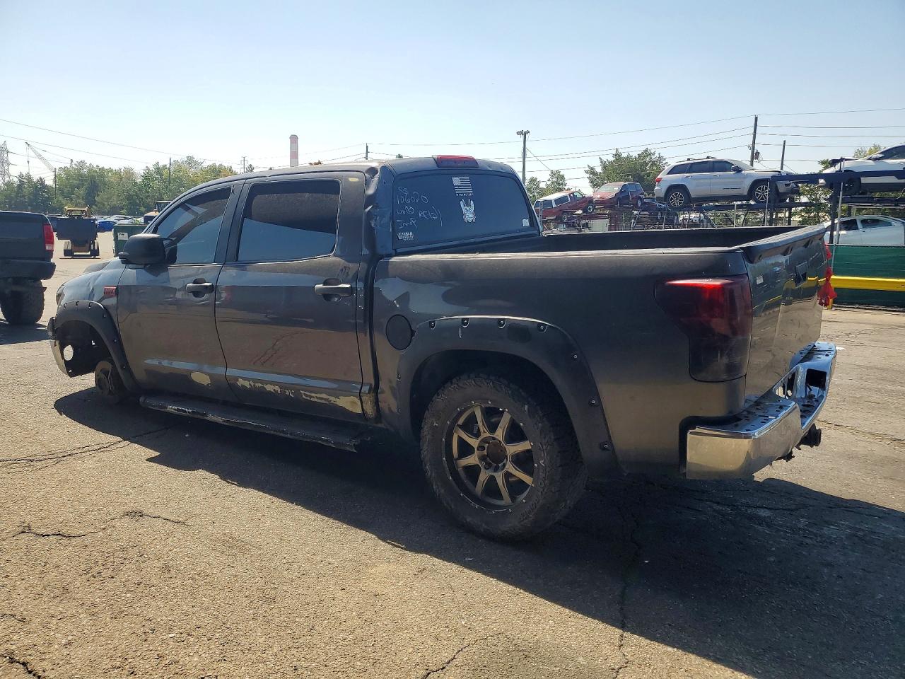 2011 Toyota Tundra Crewmax Sr5 Gray vin: 5TFEY5F10BX106020