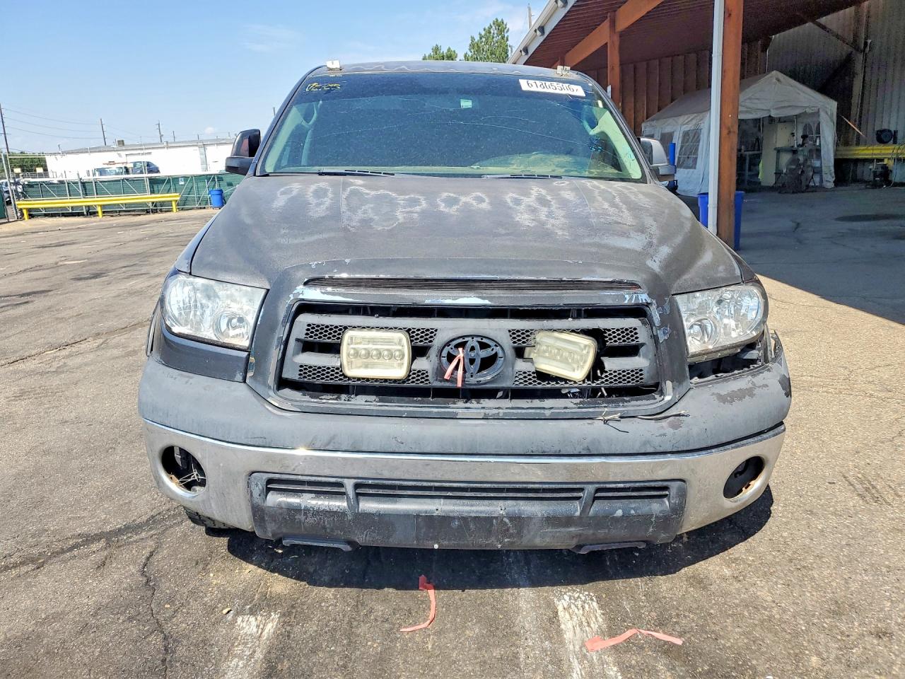 2011 Toyota Tundra Crewmax Sr5 Gray vin: 5TFEY5F10BX106020