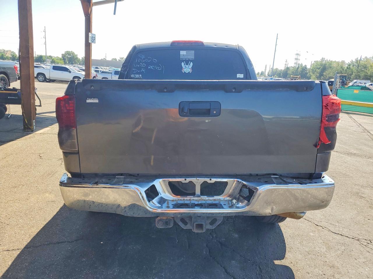 2011 Toyota Tundra Crewmax Sr5 Gray vin: 5TFEY5F10BX106020