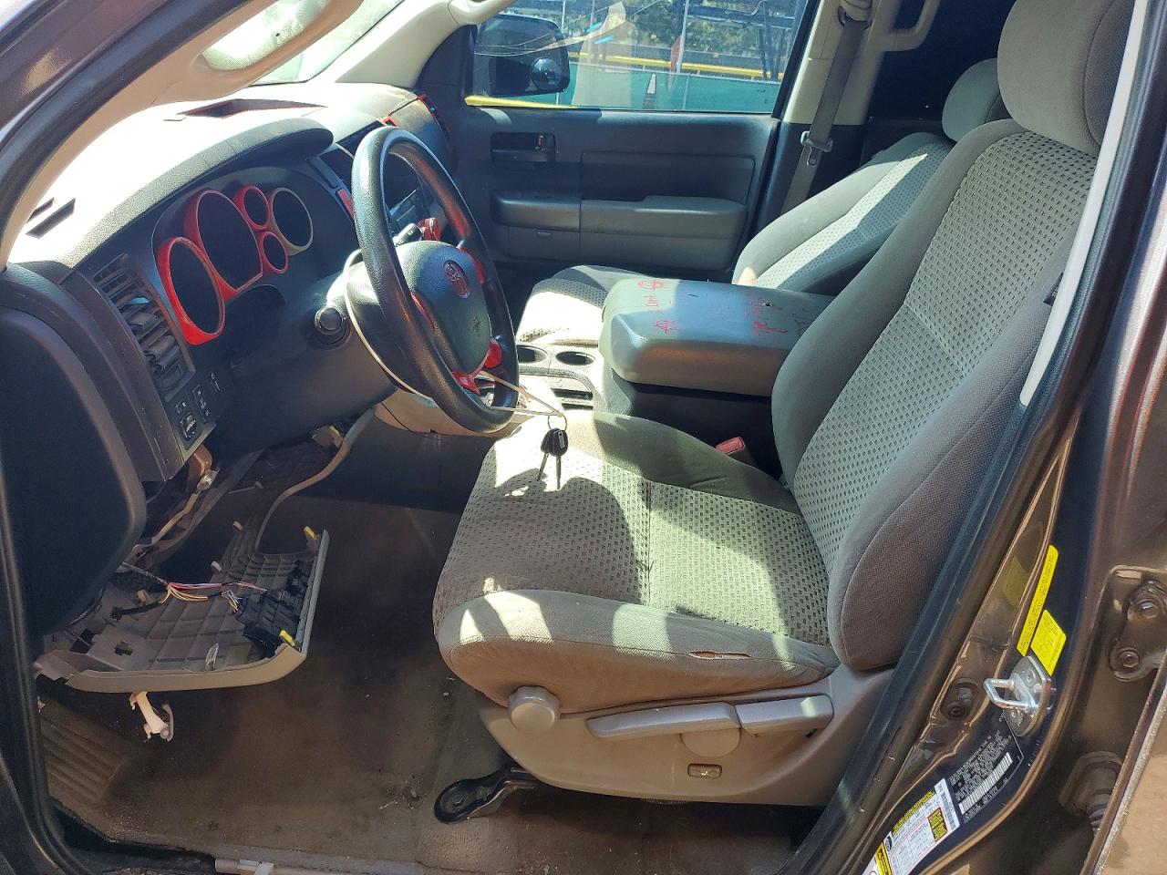 2011 Toyota Tundra Crewmax Sr5 Gray vin: 5TFEY5F10BX106020