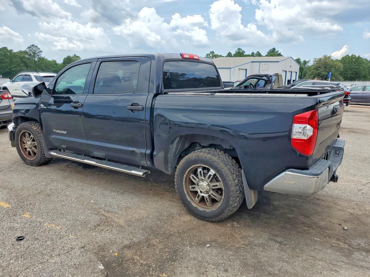 2014 Toyota Tundra Crewmax Sr5 Black vin: 5TFEY5F10EX159238