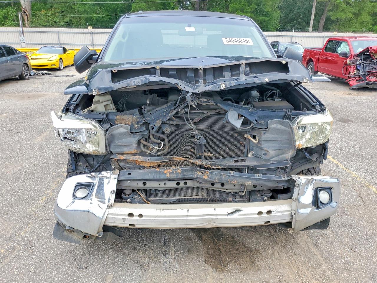 2014 Toyota Tundra Crewmax Sr5 Black vin: 5TFEY5F10EX159238
