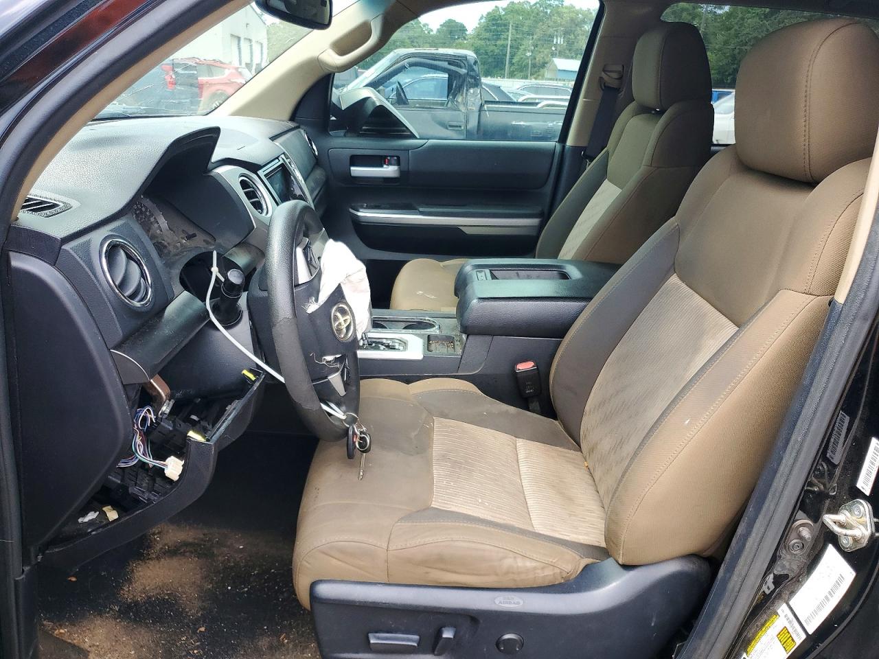 2014 Toyota Tundra Crewmax Sr5 Black vin: 5TFEY5F10EX159238