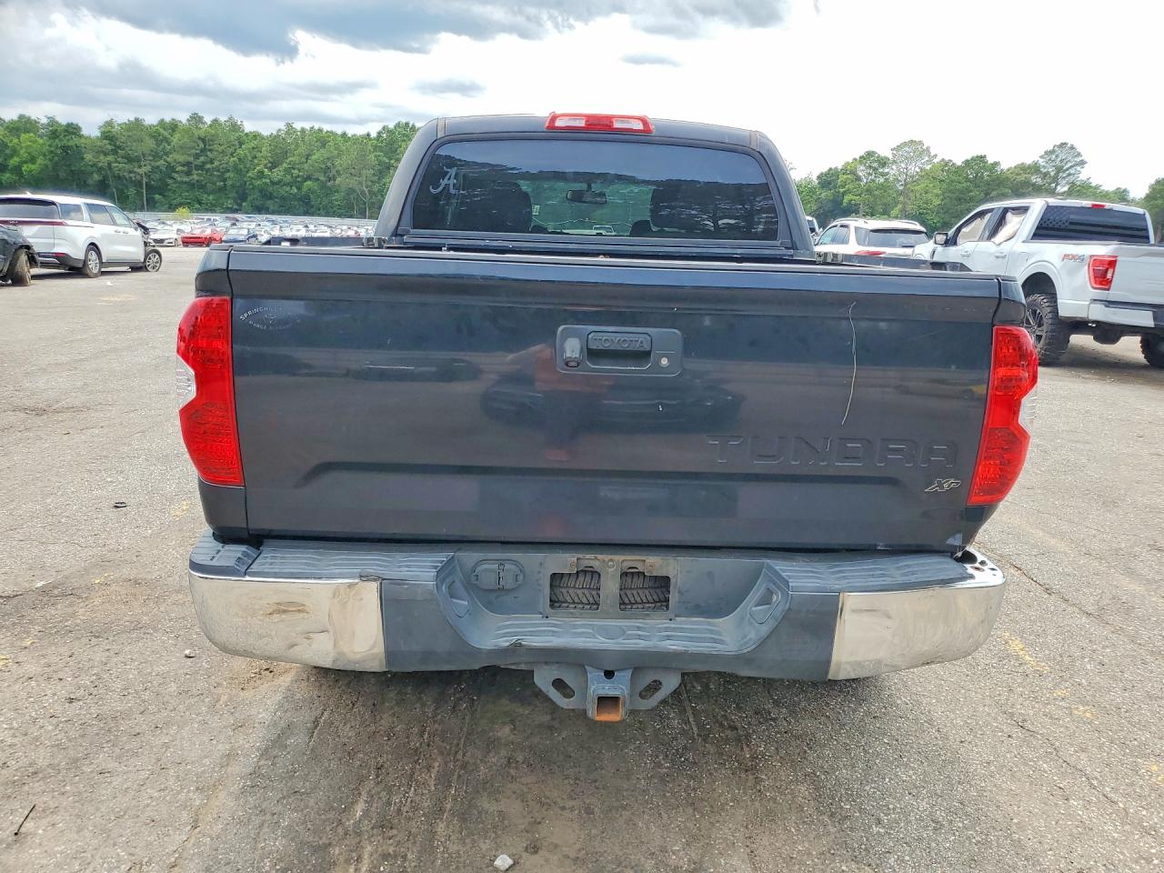 2014 Toyota Tundra Crewmax Sr5 Black vin: 5TFEY5F10EX159238