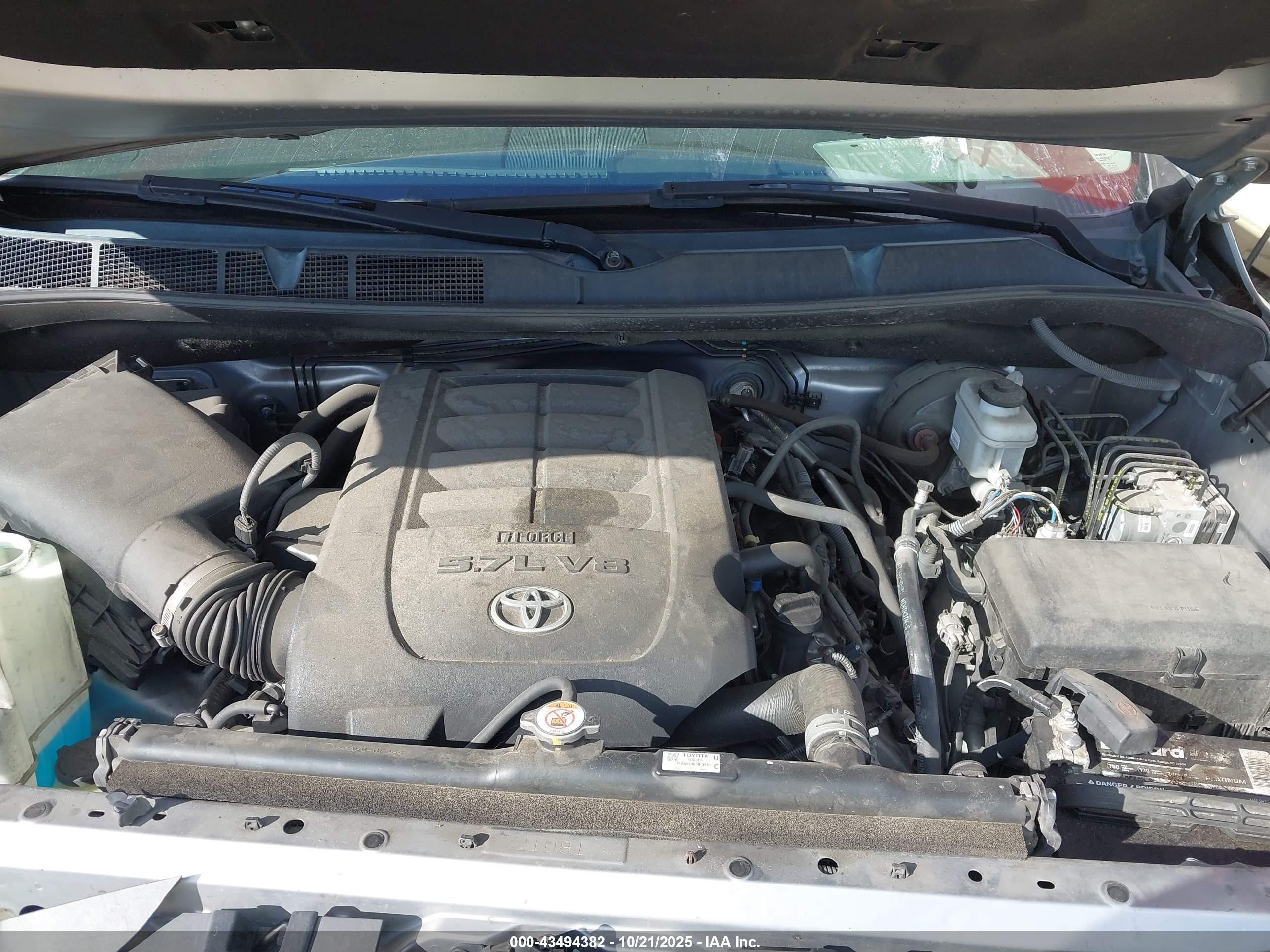 2020 Toyota Tundra Sr5 Silver vin: 5TFEY5F10LX259353