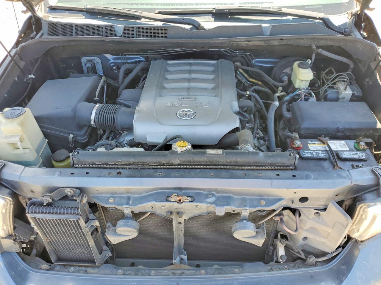 2010 Toyota Tundra Crewmax Sr5 Gray vin: 5TFEY5F11AX085113