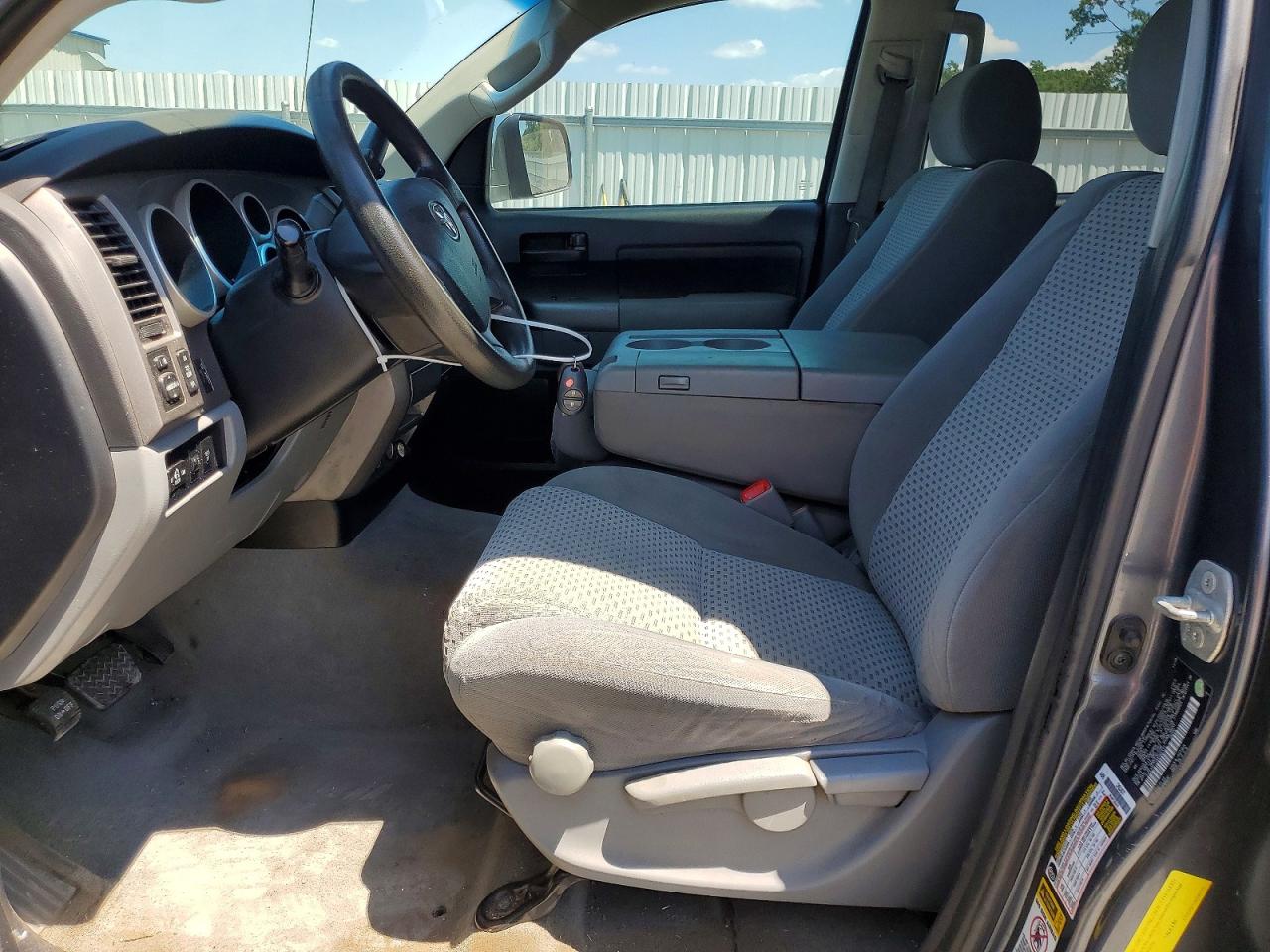 2010 Toyota Tundra Crewmax Sr5 Gray vin: 5TFEY5F11AX085113