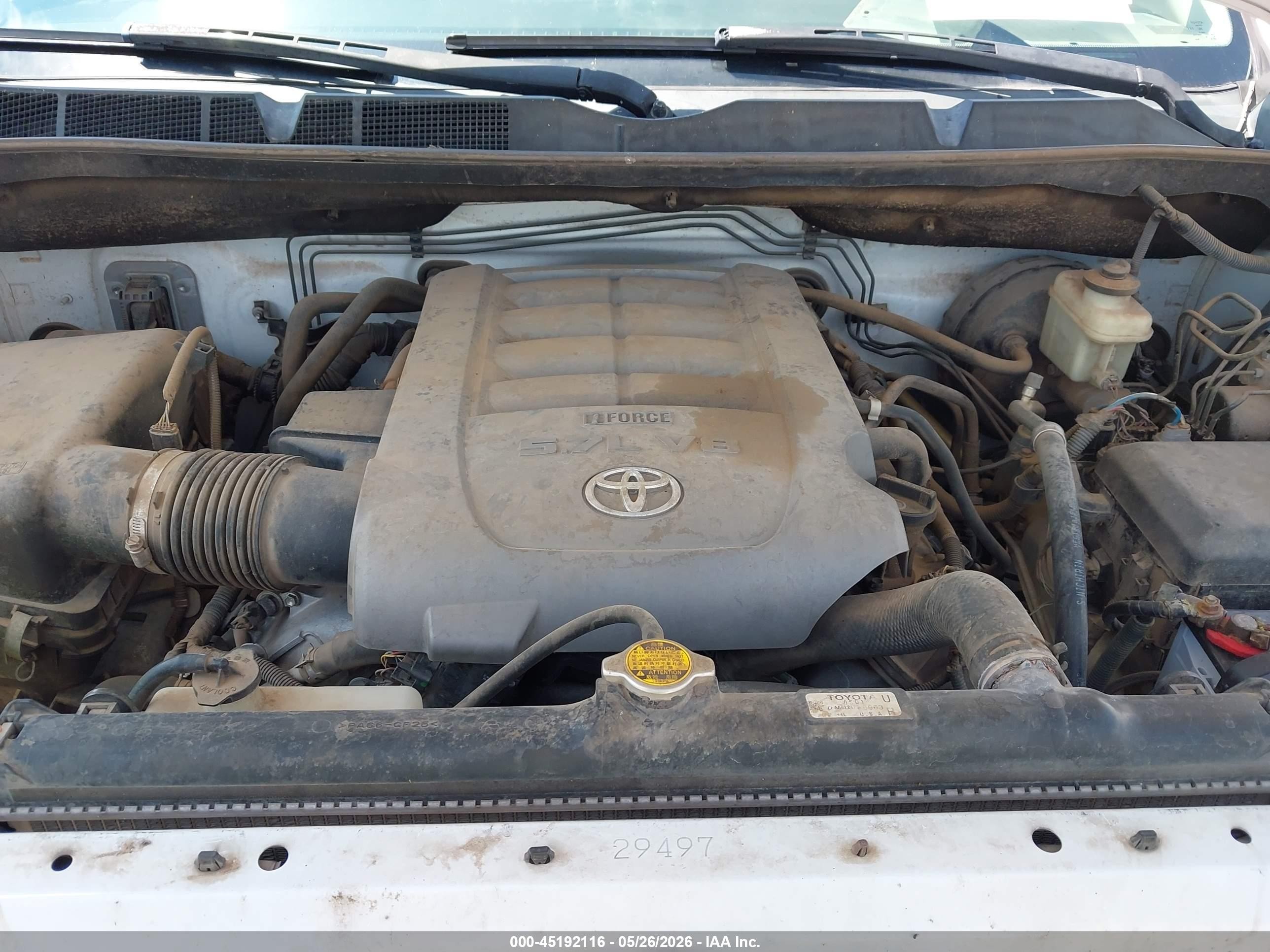 2010 Toyota Tundra Grade 5.7l V8 Белый vin: 5TFEY5F11AX085810