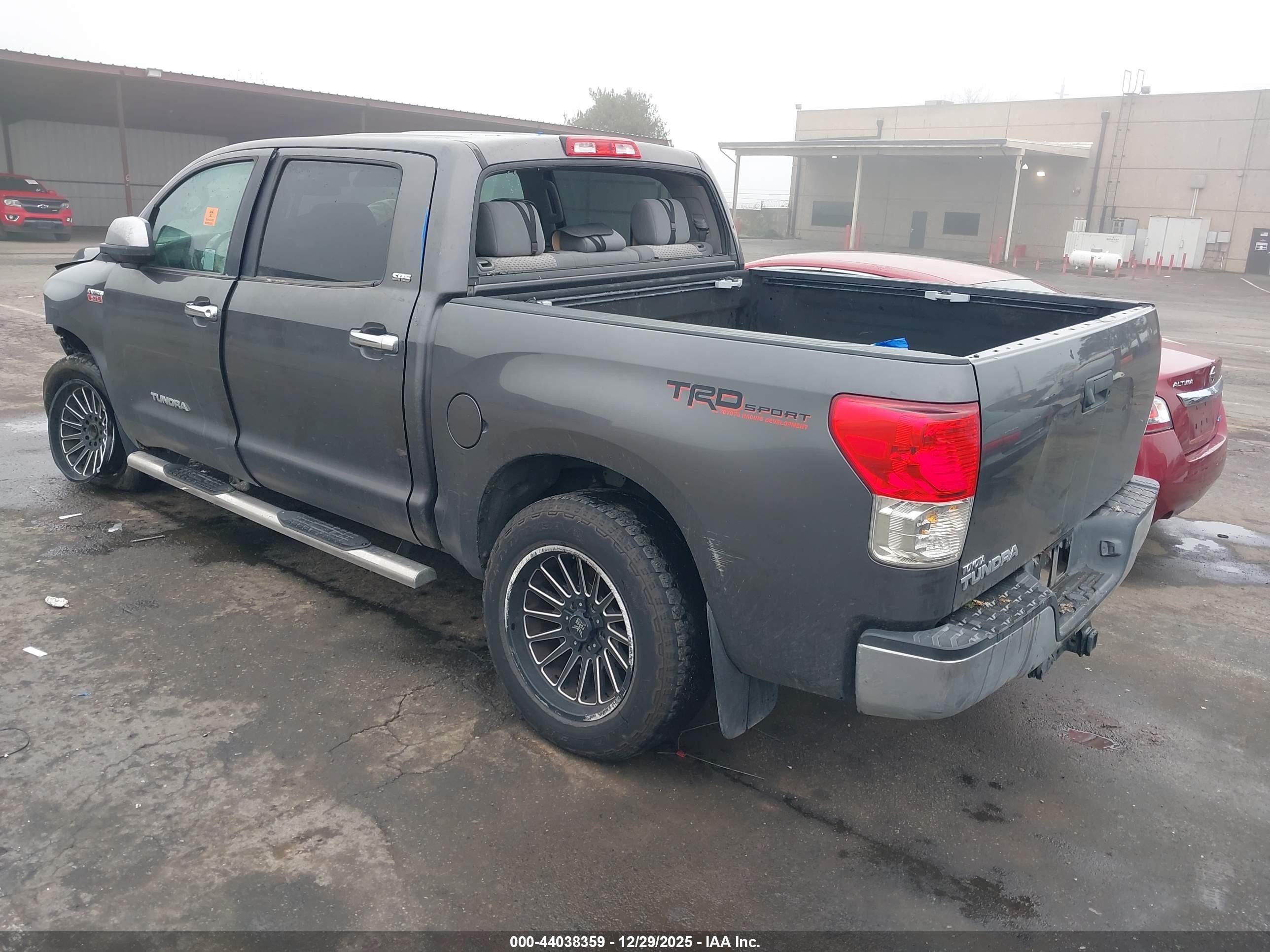2012 Toyota Tundra Grade 5.7l V8 Gray vin: 5TFEY5F11CX115990