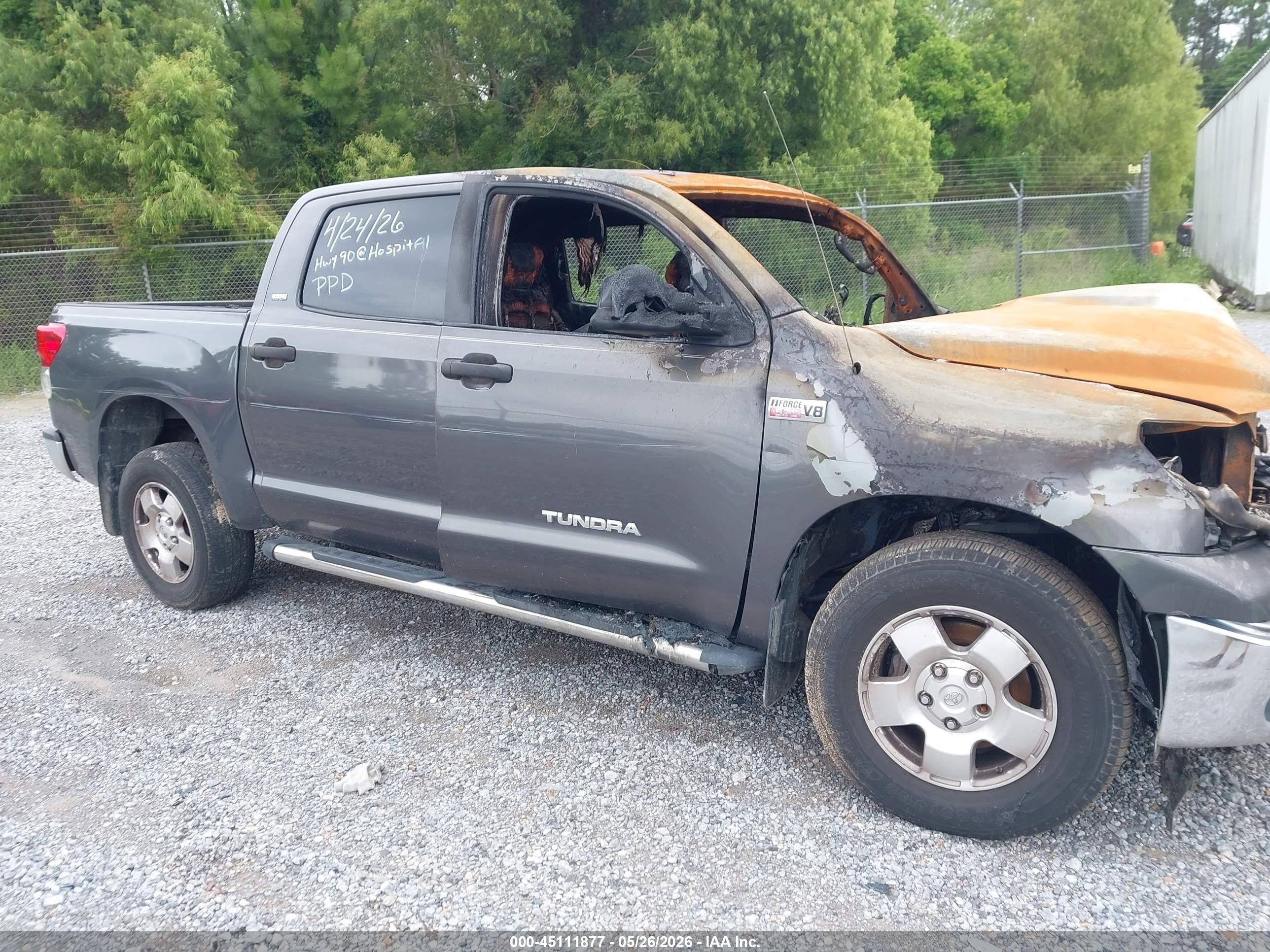 2013 Toyota Tundra Grade 5.7l V8 Black vin: 5TFEY5F11DX145394