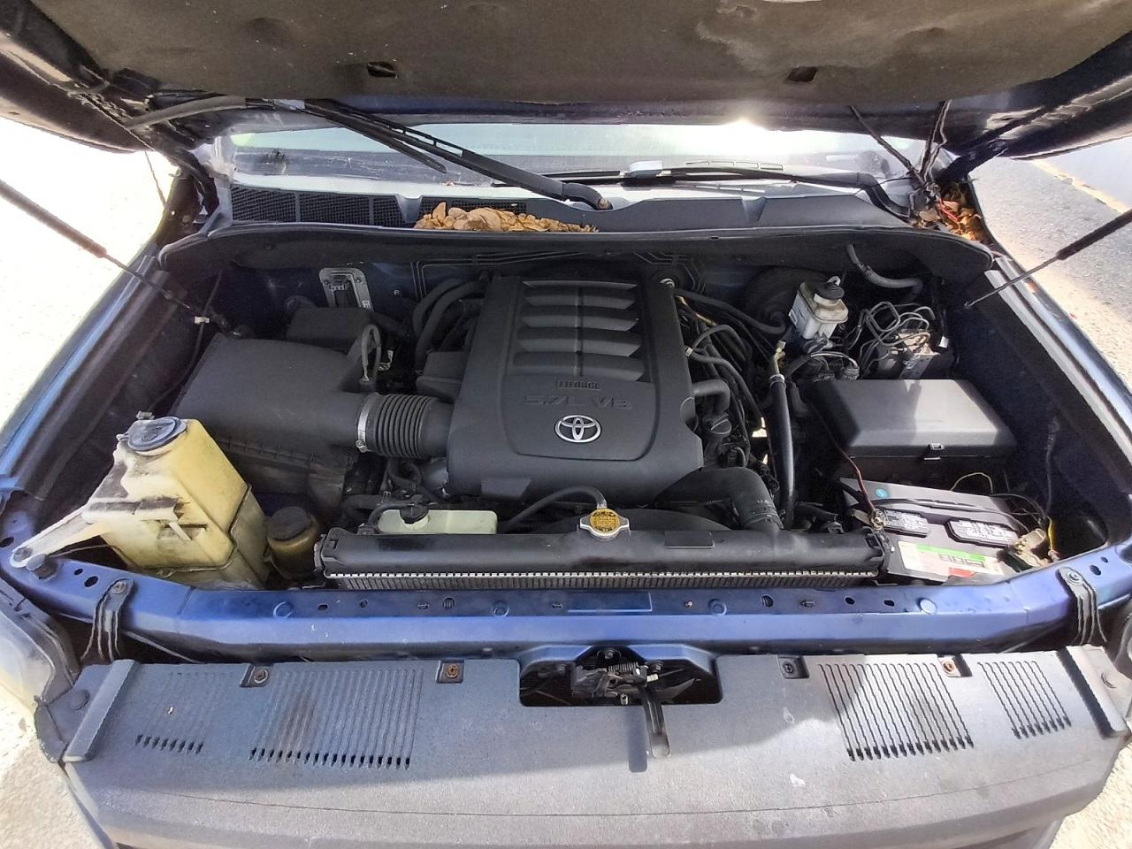 2014 Toyota Tundra Crewmax Sr5 Blue vin: 5TFEY5F11EX148961