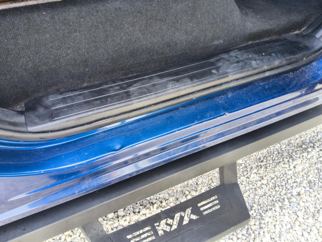 2014 Toyota Tundra Crewmax Sr5 Blue vin: 5TFEY5F11EX148961 Damage: Right Rocker Panel, Chipped, 3