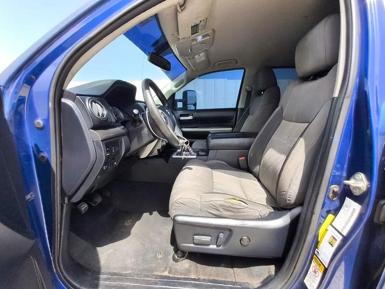 2014 Toyota Tundra Crewmax Sr5 Blue vin: 5TFEY5F11EX148961