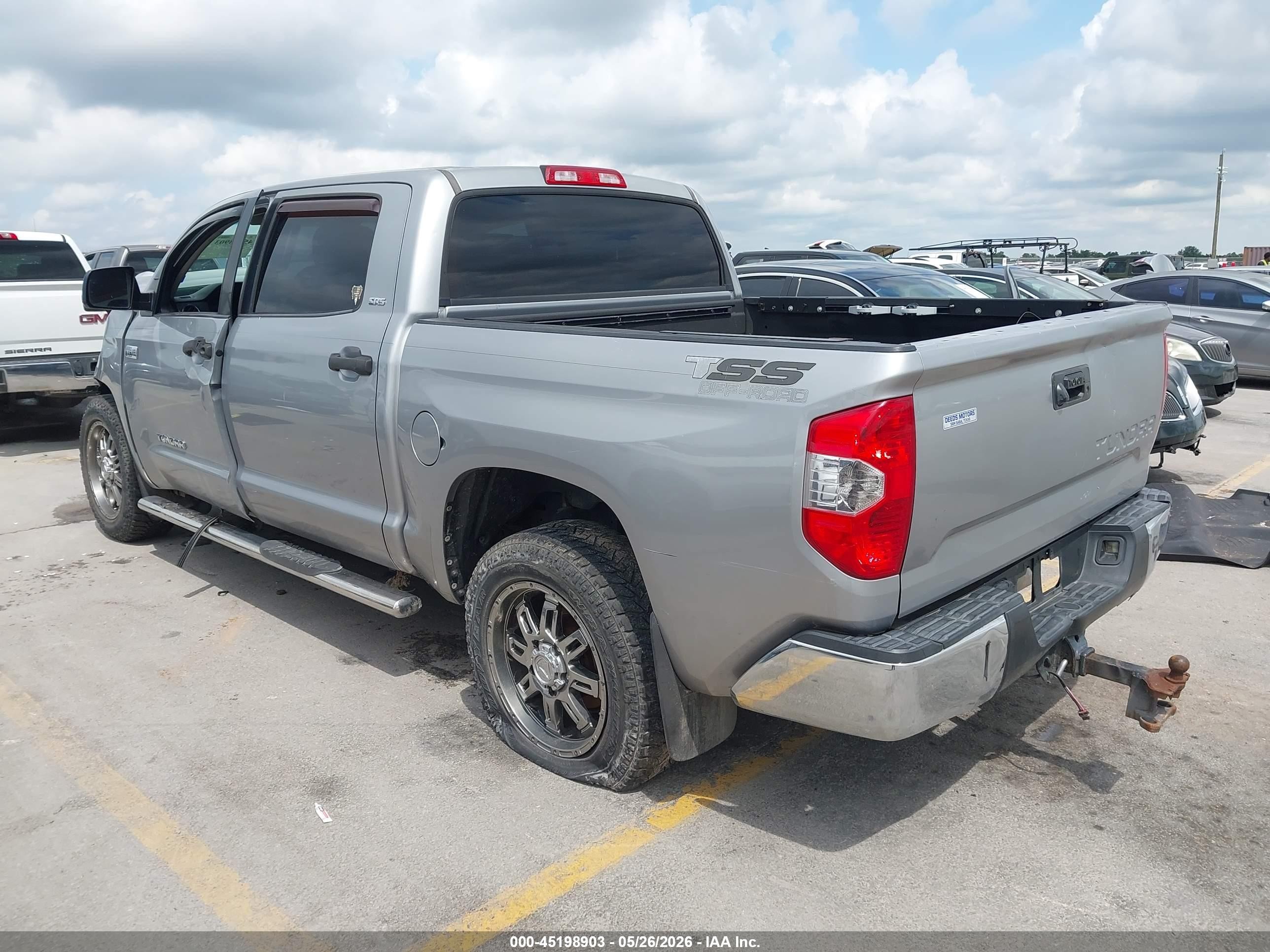 2014 Toyota Tundra Sr5 5.7l V8 Silver vin: 5TFEY5F11EX164951