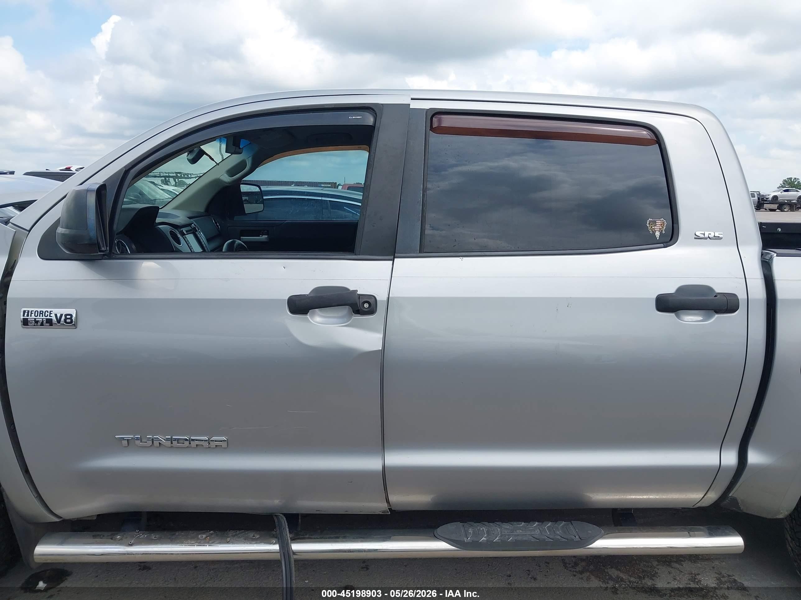 2014 Toyota Tundra Sr5 5.7l V8 Silver vin: 5TFEY5F11EX164951